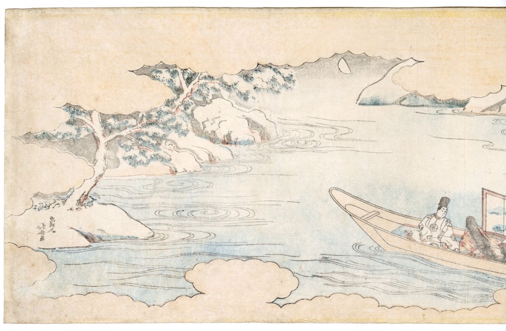 Ukifune - Chapter 51 from the Tale of Genji by Hokusai | The Art