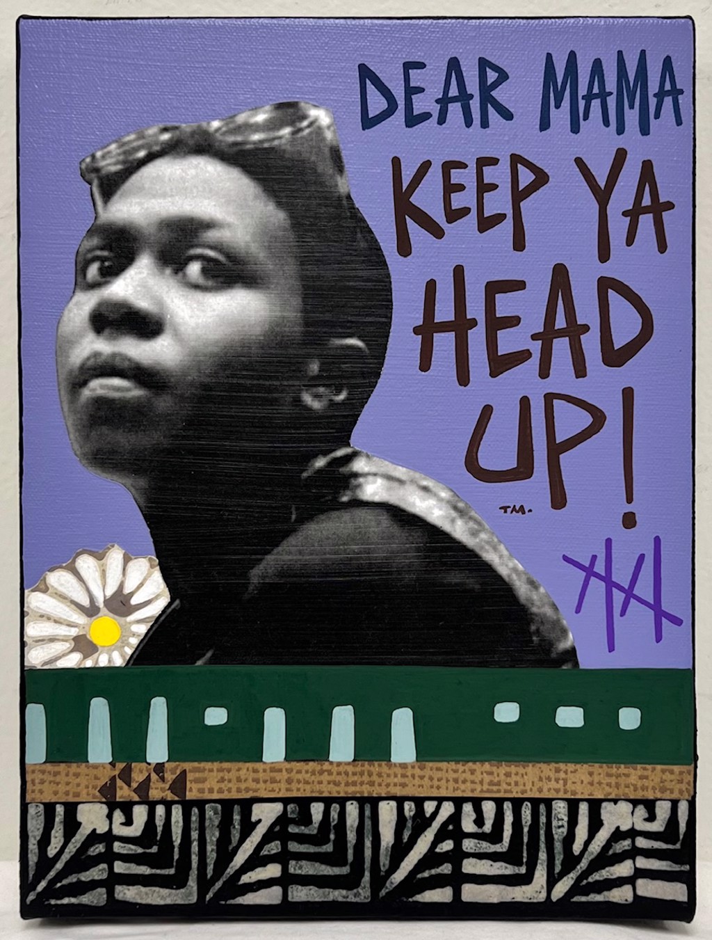 Afeni "Dear Mama" by Milton Bowens