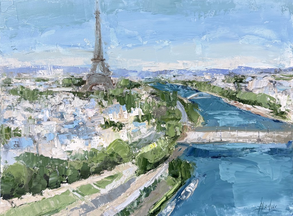 Classic Paris {SOLD} by Barbara Flowers | Anne Irwin Fine Art