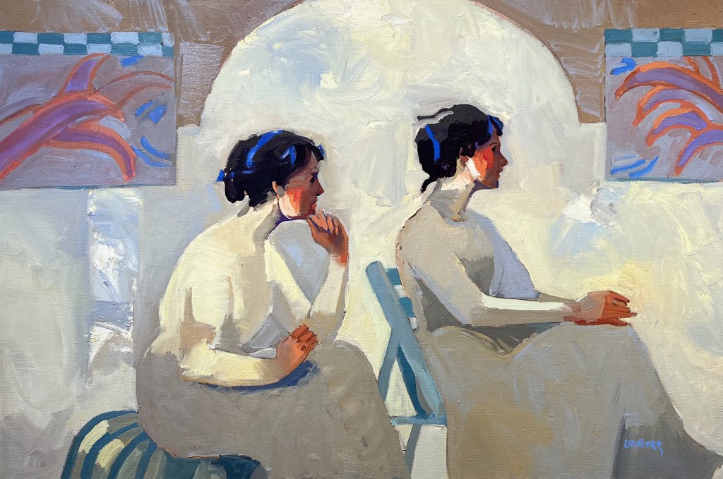 Afternoon in the Villa by Keith Lindberg
