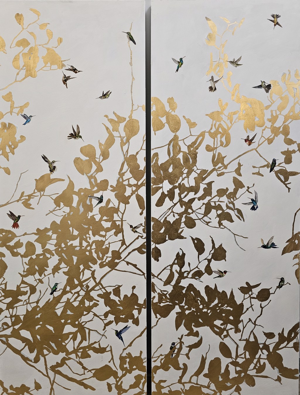 Serenade in Stillness II (right) by Gwen Wong
