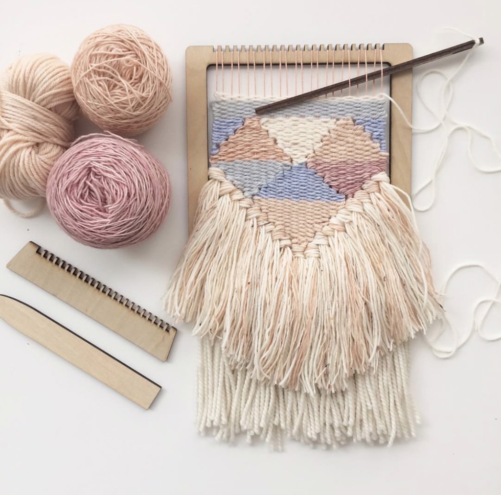 Mini Loom Weaving Kit | Woodwalk Gallery