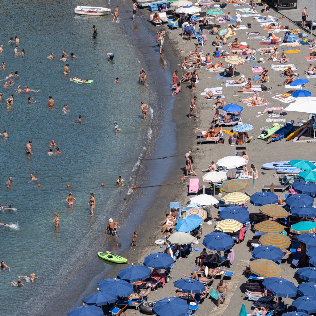 Sorrento Summer (Diptych, Right Panel) by Jessica Cantlin