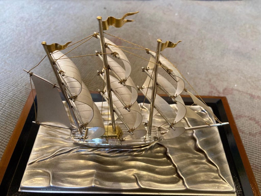 Seki Takehiko Sterling Silver Clipper Ship by Seki Takehiko | Guy