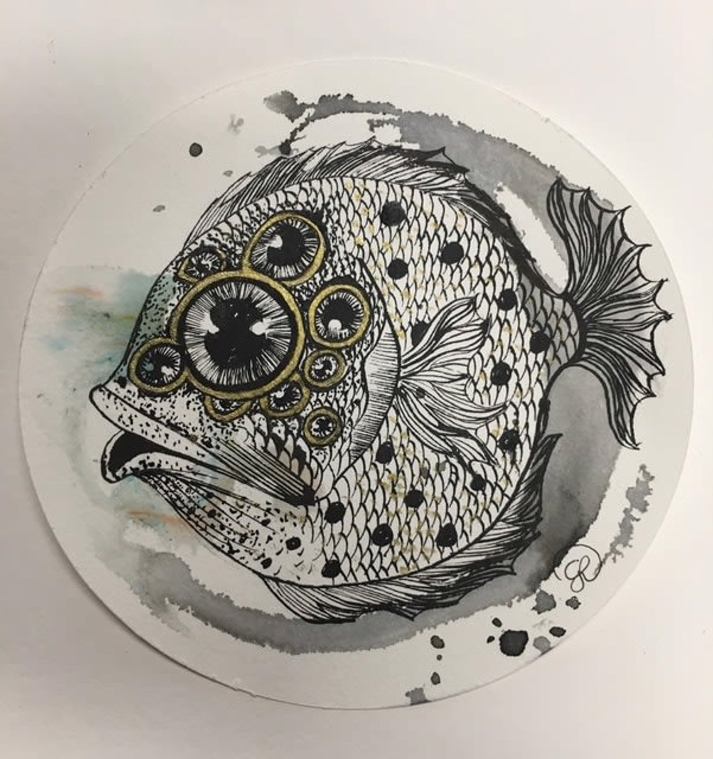 Multiple Eyed Fish by Giulia Ronchetti