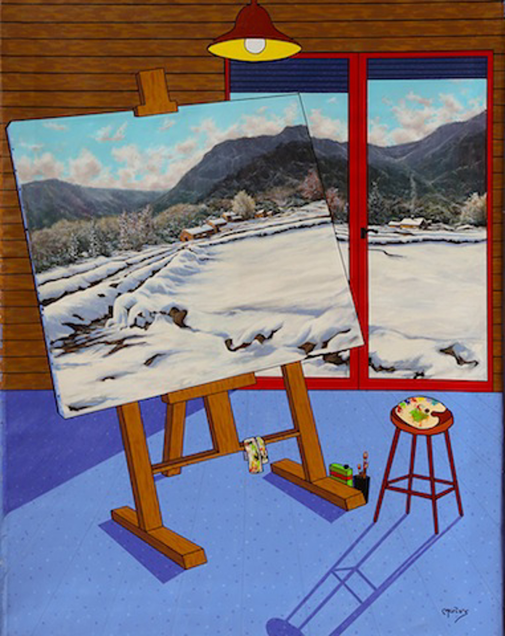 MG017 New Snows by Mario Garcia Miro