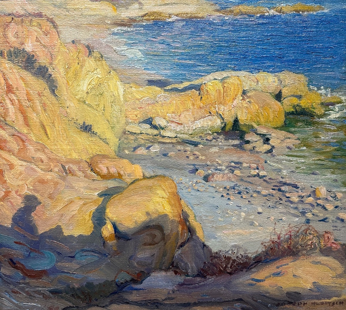 Heisler Park Beach by Joseph Kleitsch