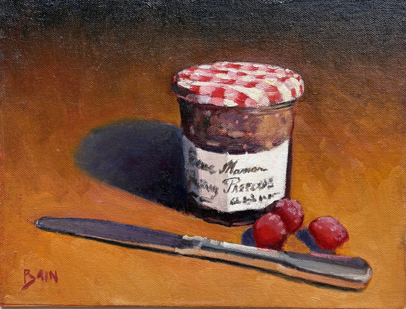 Morning Jam, original artwork by Peter Bain
