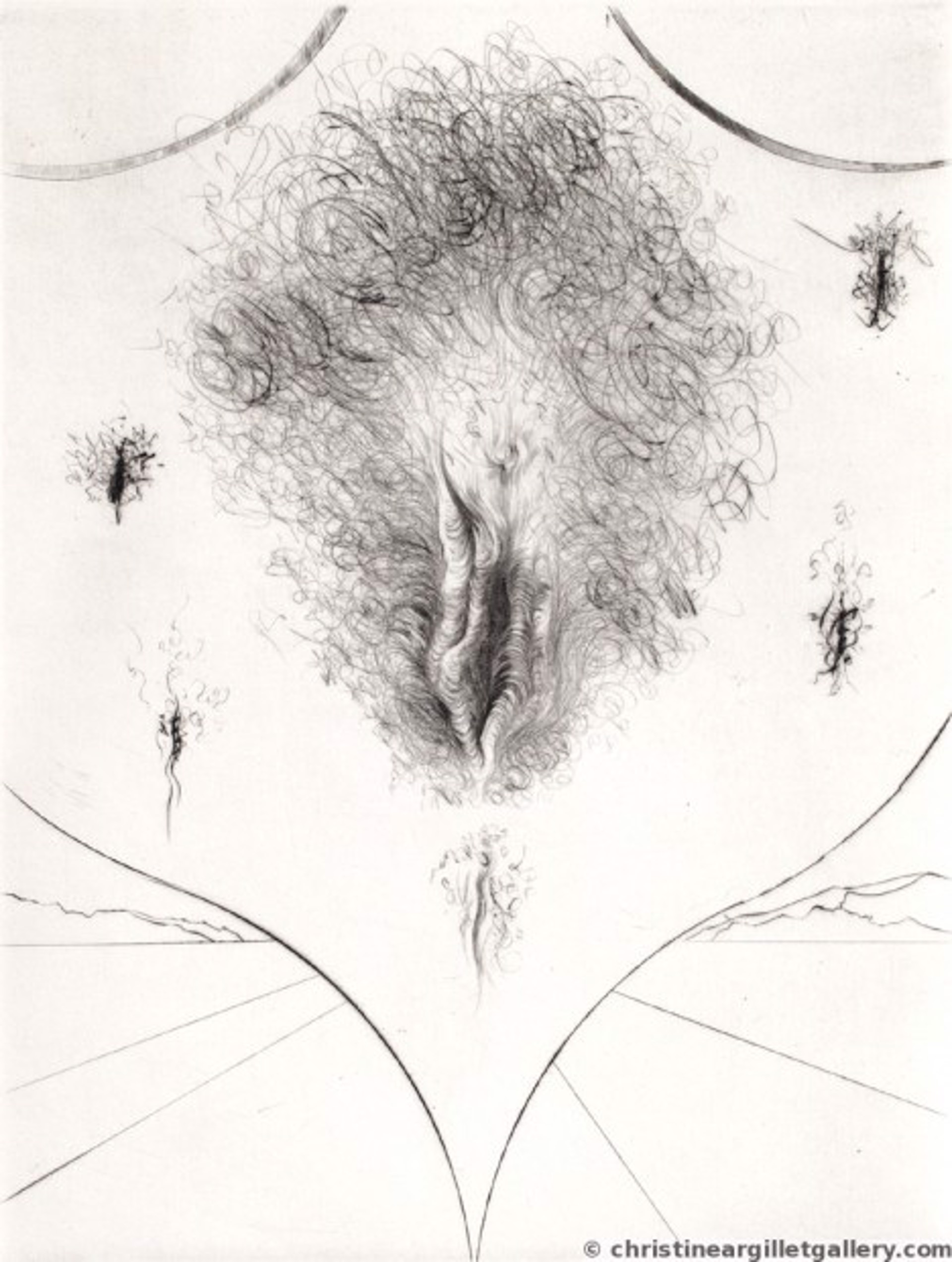 Blazon of the Female Body by Salvador Dali