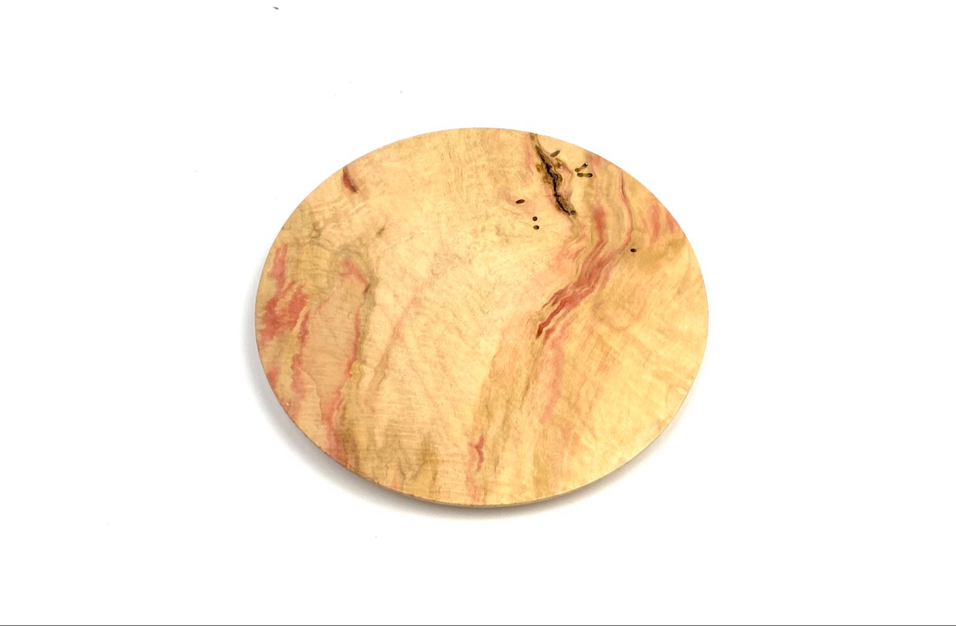 Flame Maple Plate by Don Moore