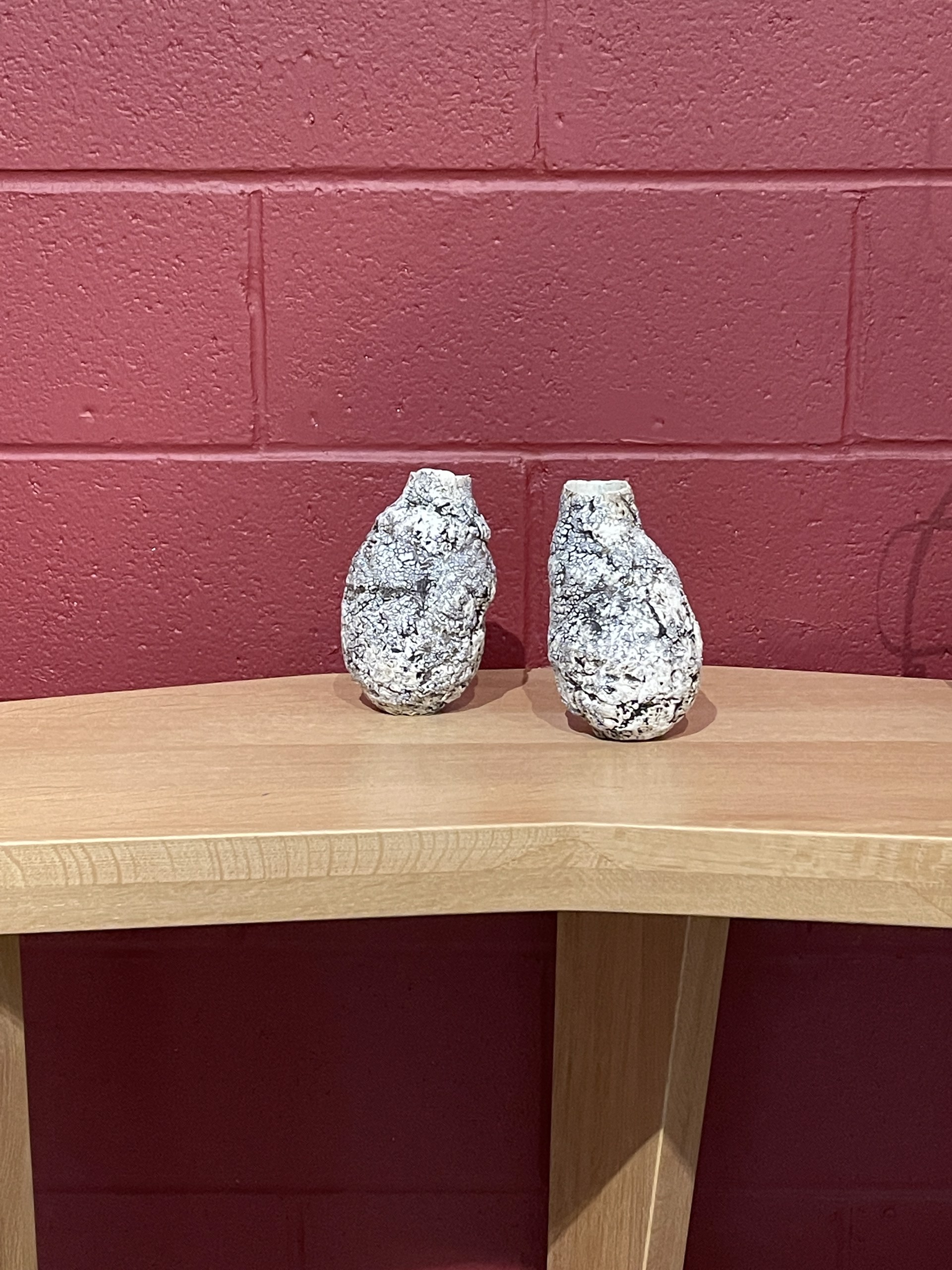Pair of Ceramic vase by Cristina Salusti