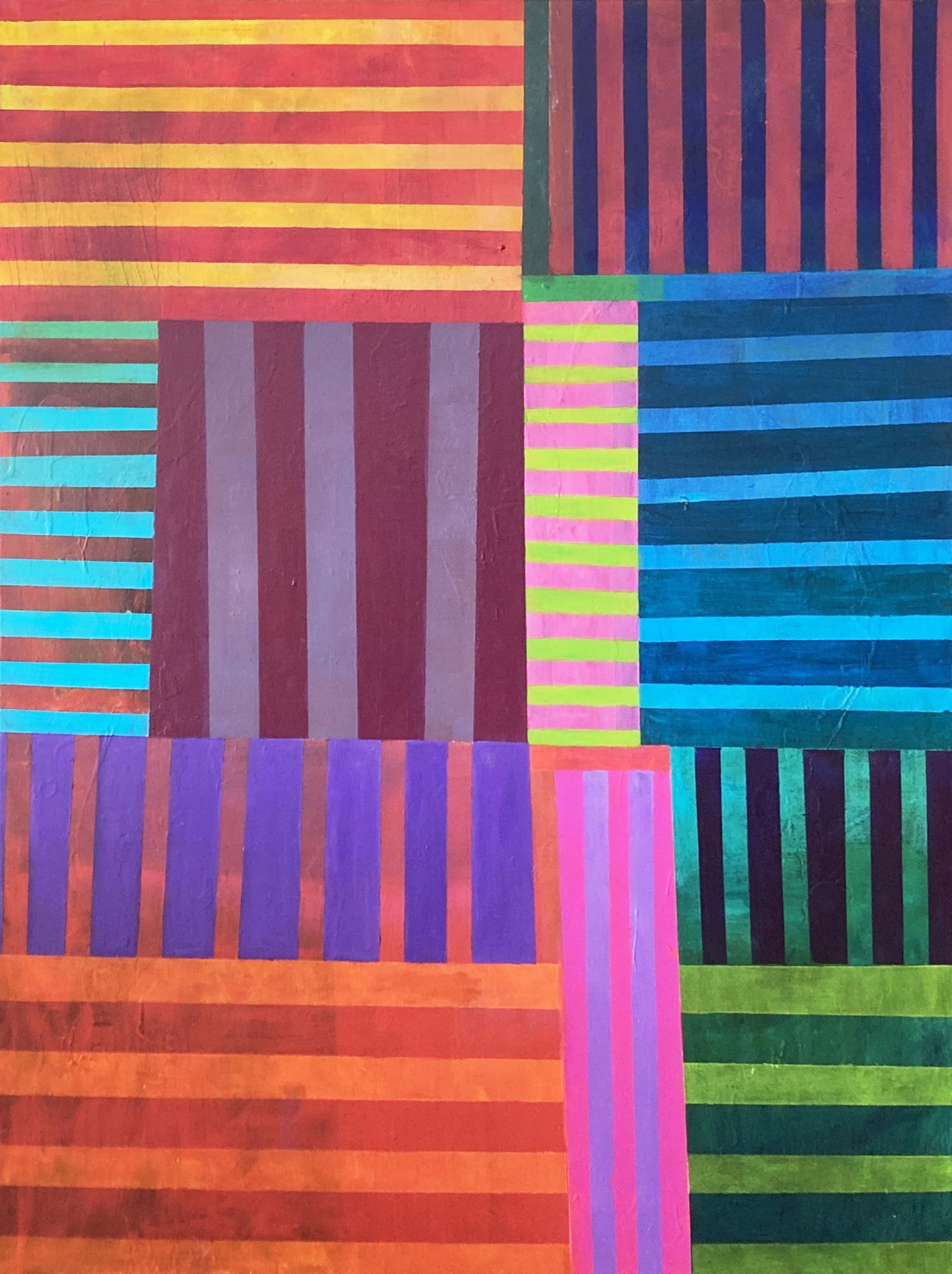 Stripe On Stripe On Stripe by Rebecca O'Brien