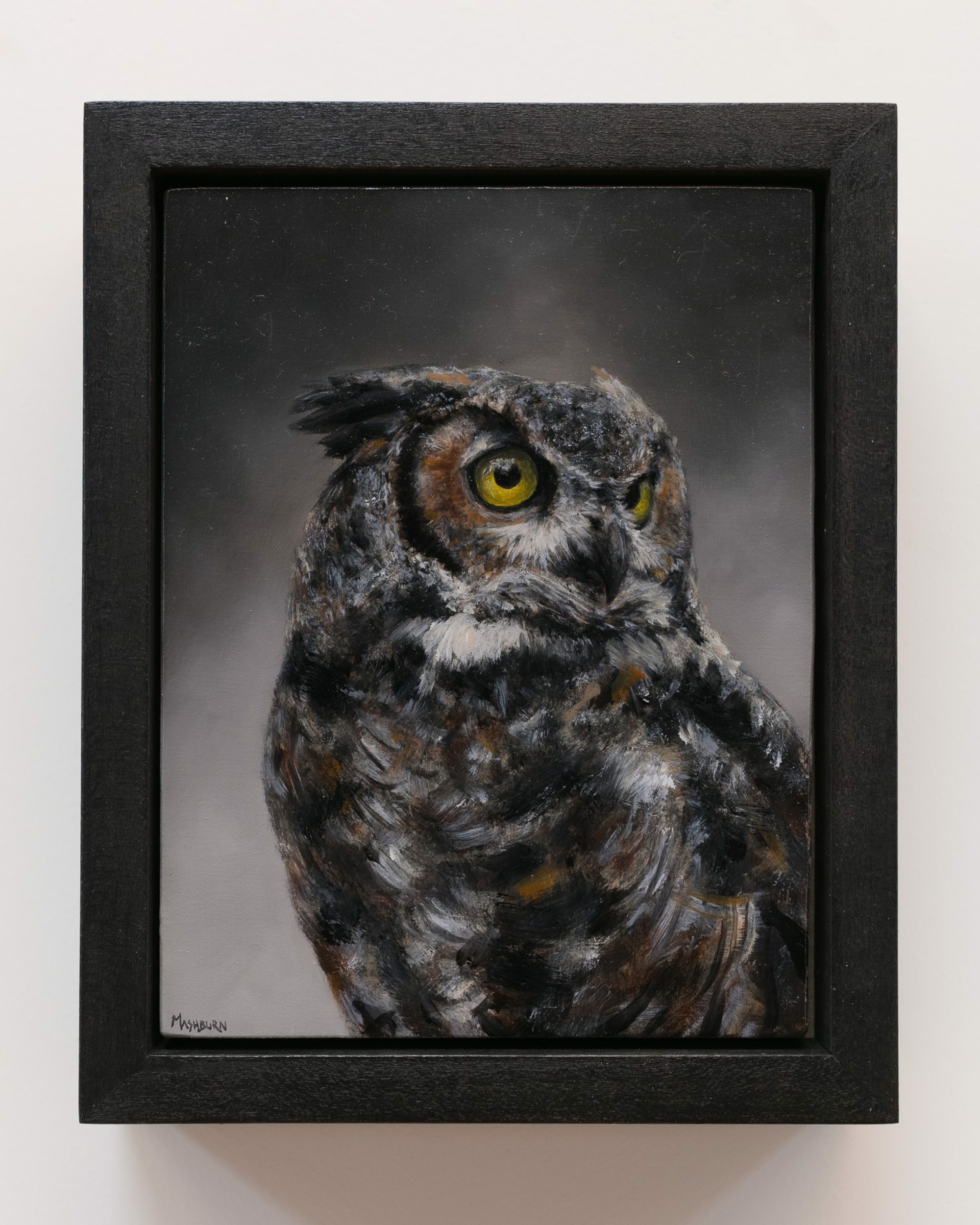 Great Horned Study by Brian Mashburn