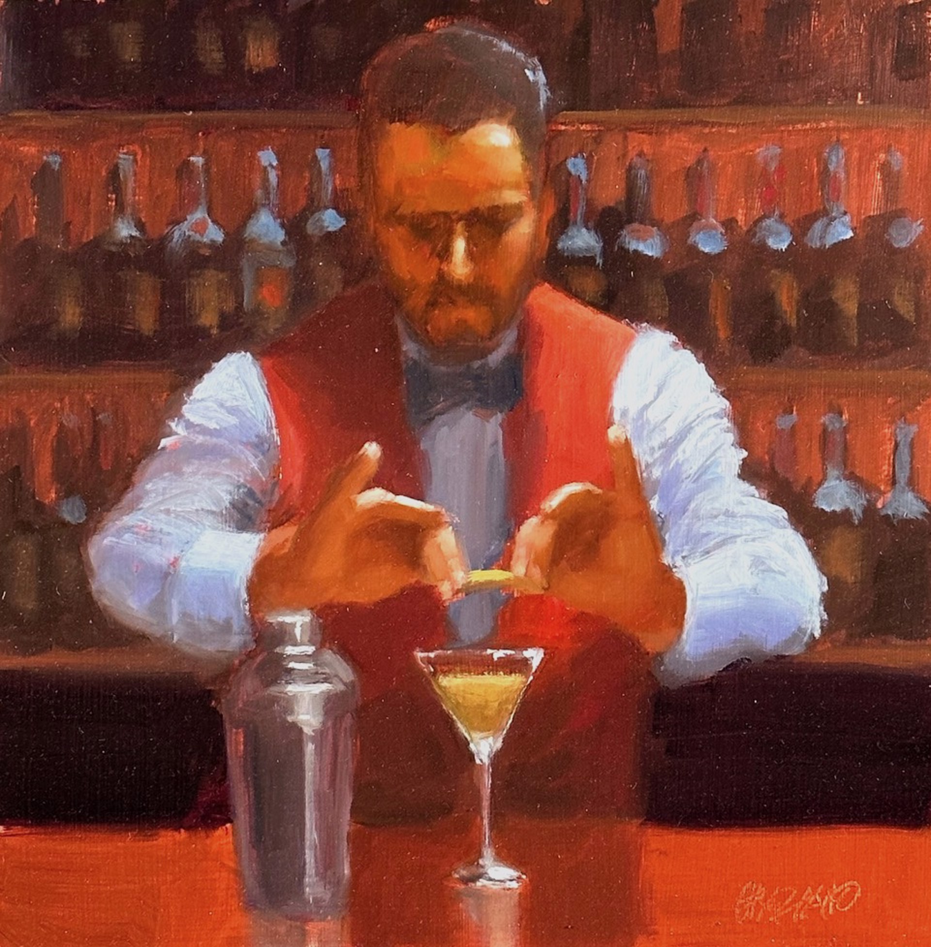 Martini with a Twist by Dan Graziano
