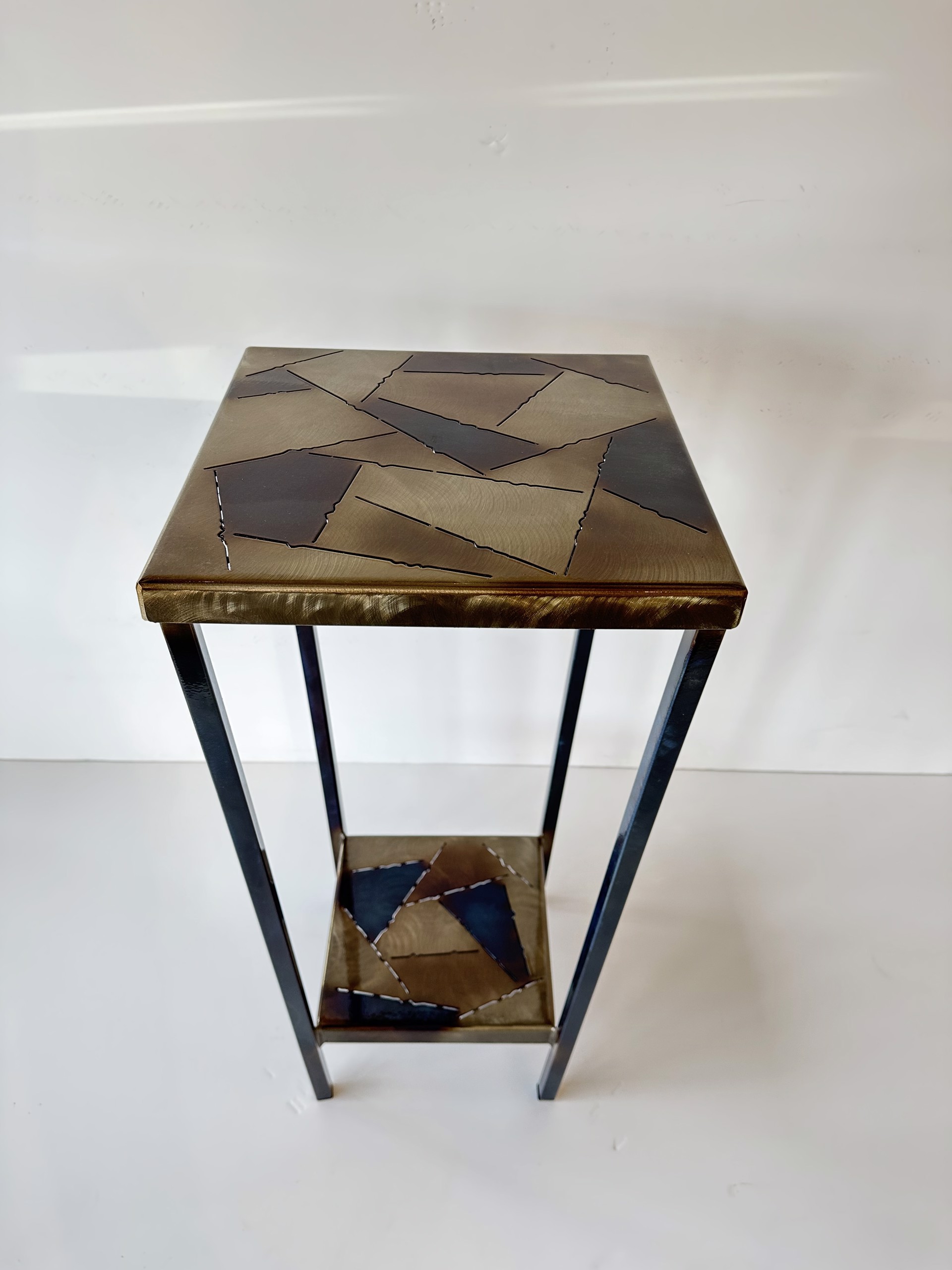 Tall Square Table by Frank Seckler