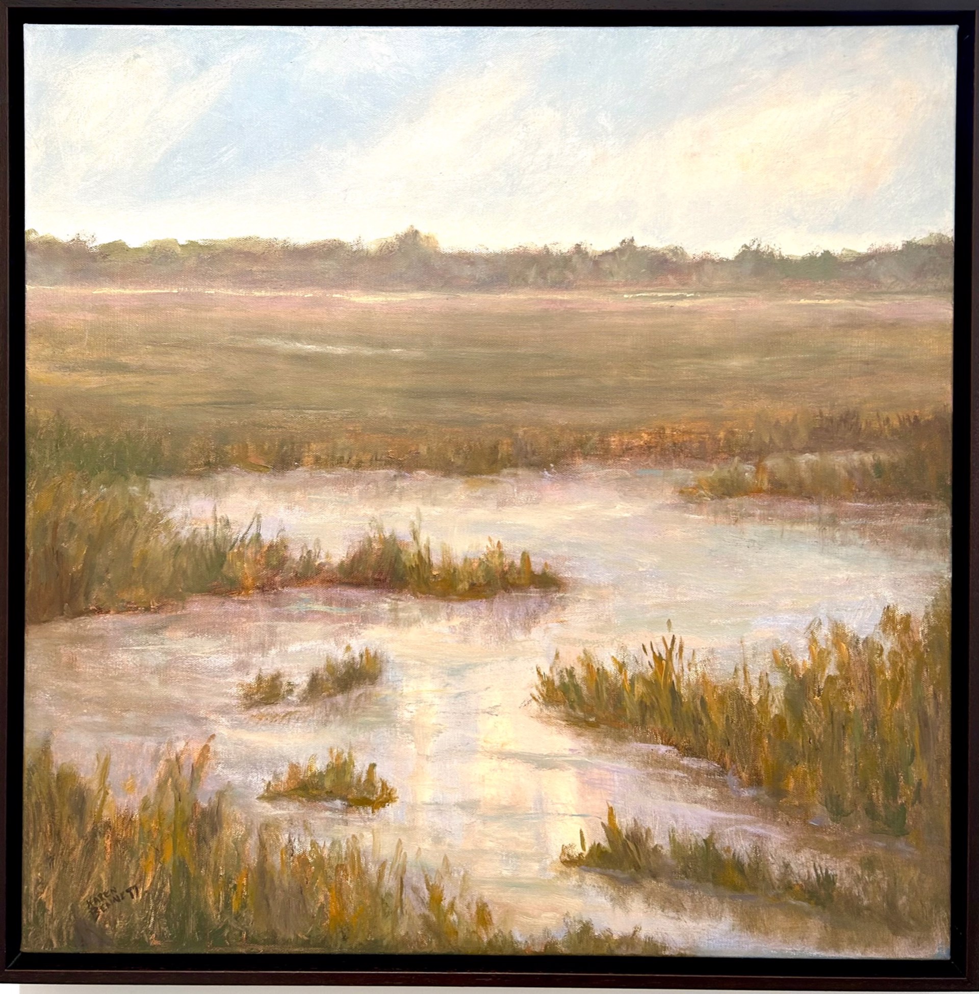 Marshy Day by Karen Bennett