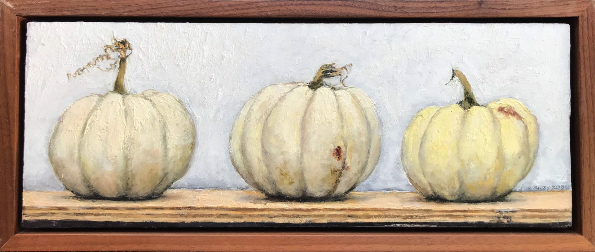 White Pumpkins by Rod Massey
