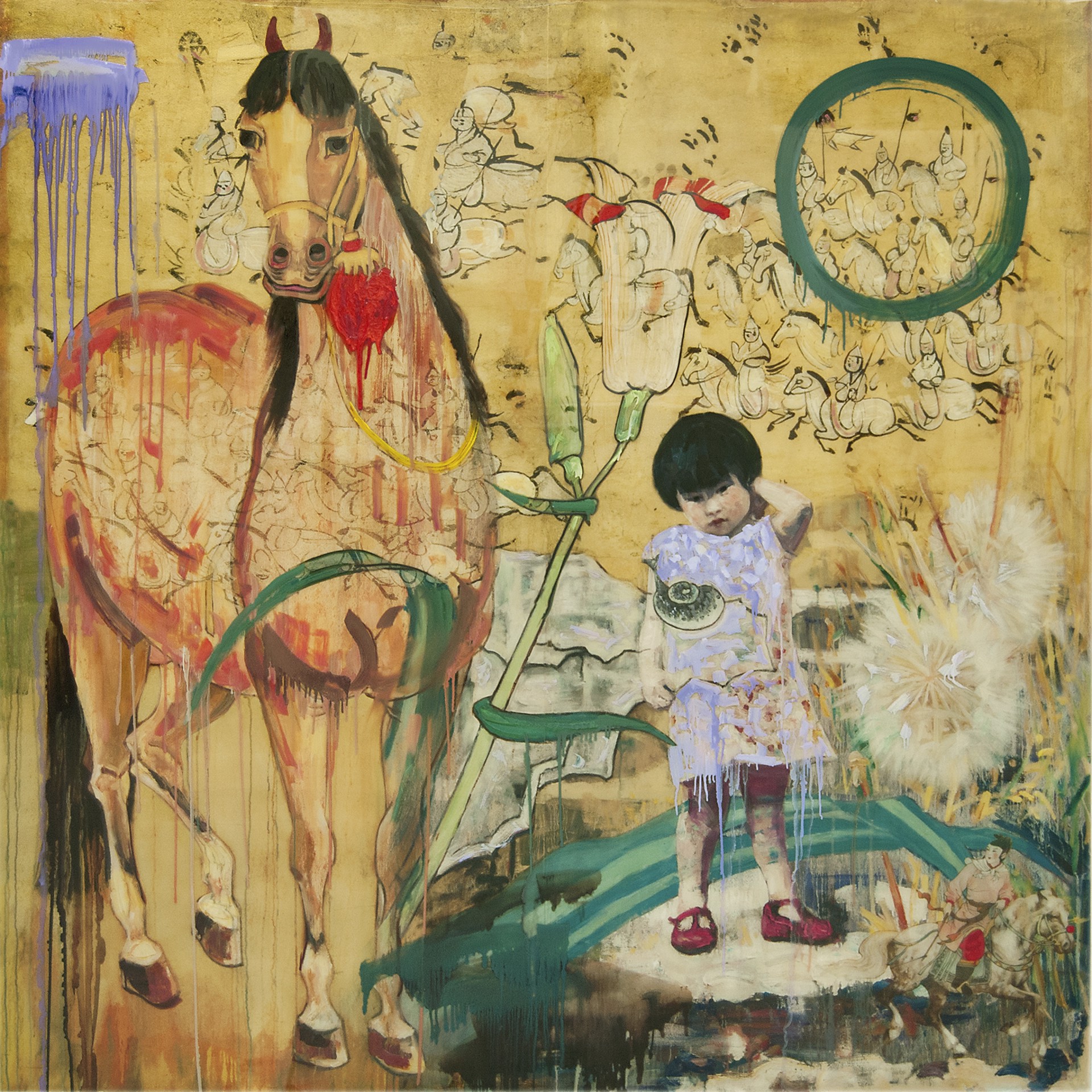 Warhorse by Hung Liu