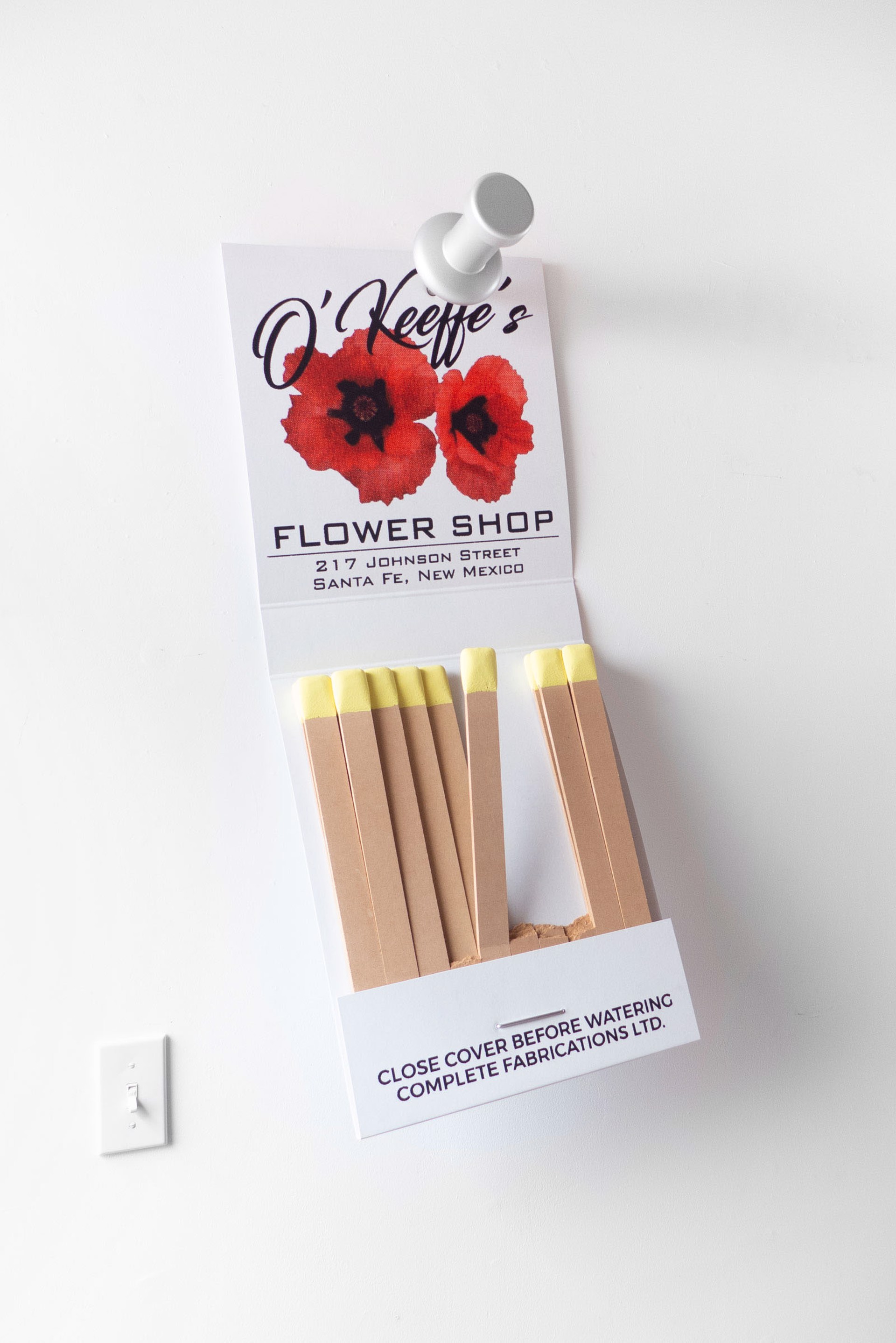 O'Keeffe's Flower Shop by Miles Jaffe