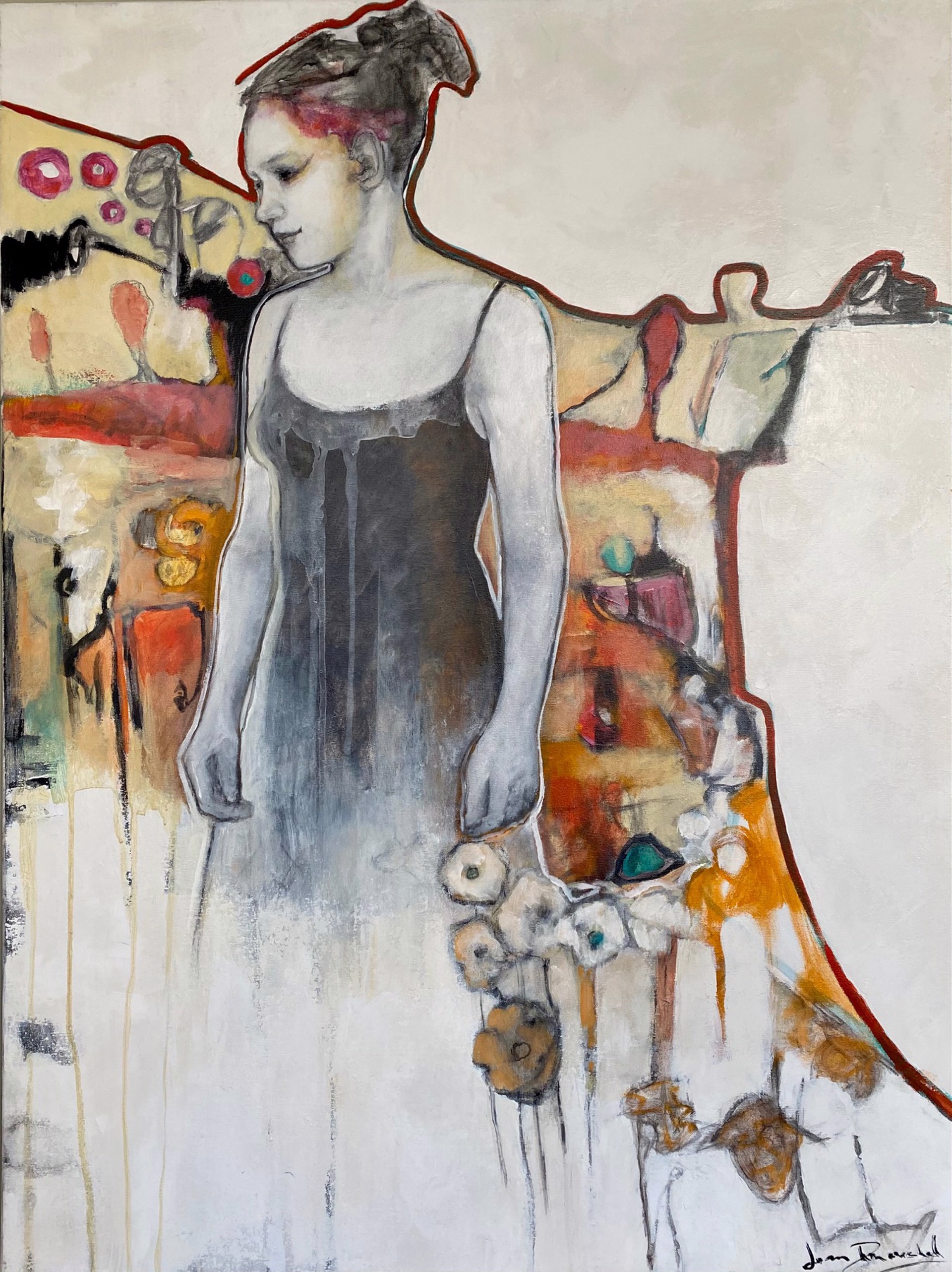 In the Garden by Joan Dumouchel