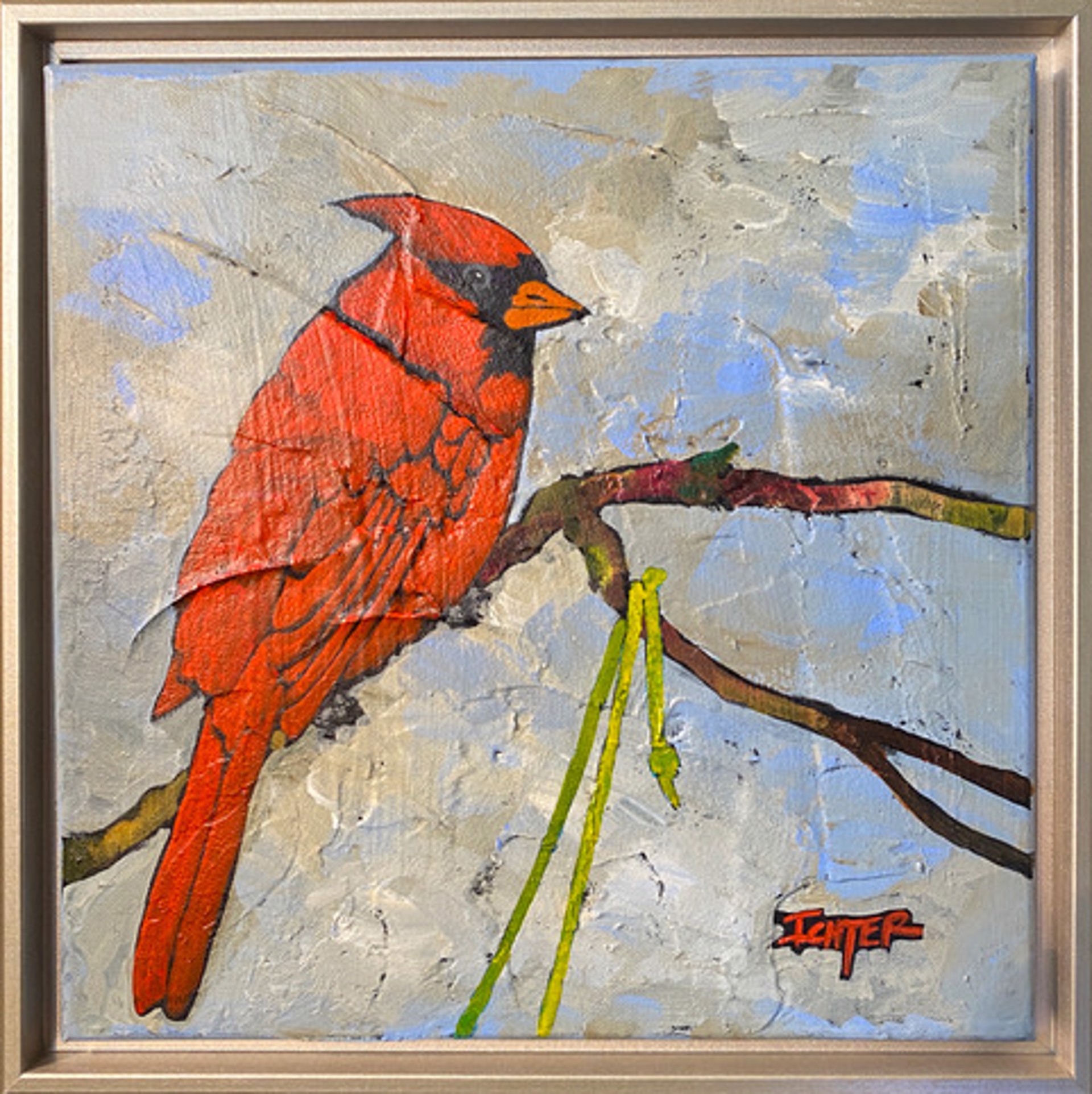 When Dreams Were Free, Male Cardinal by Robert Ichter