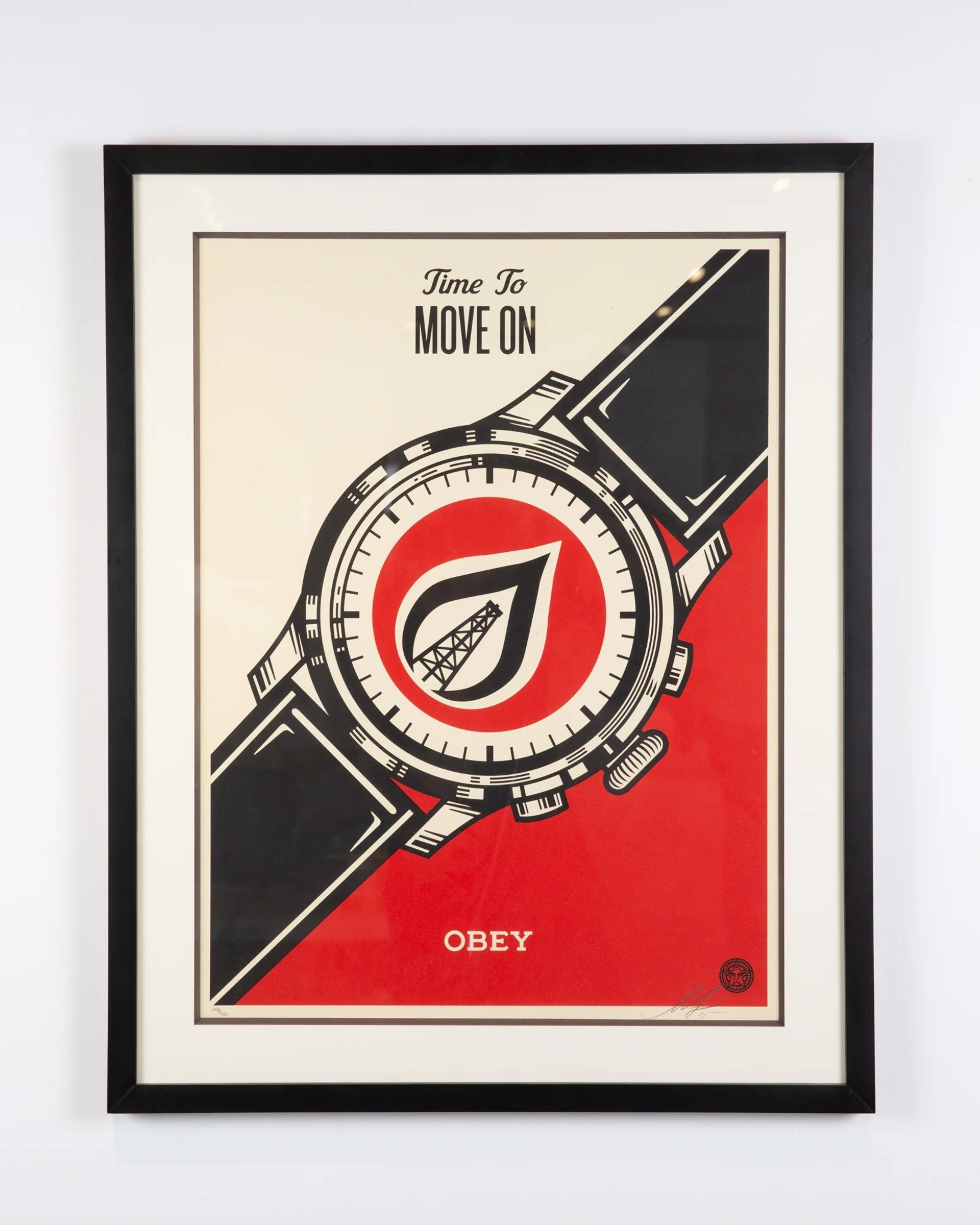 Time to Move On by Shepard Fairey / Limited editions