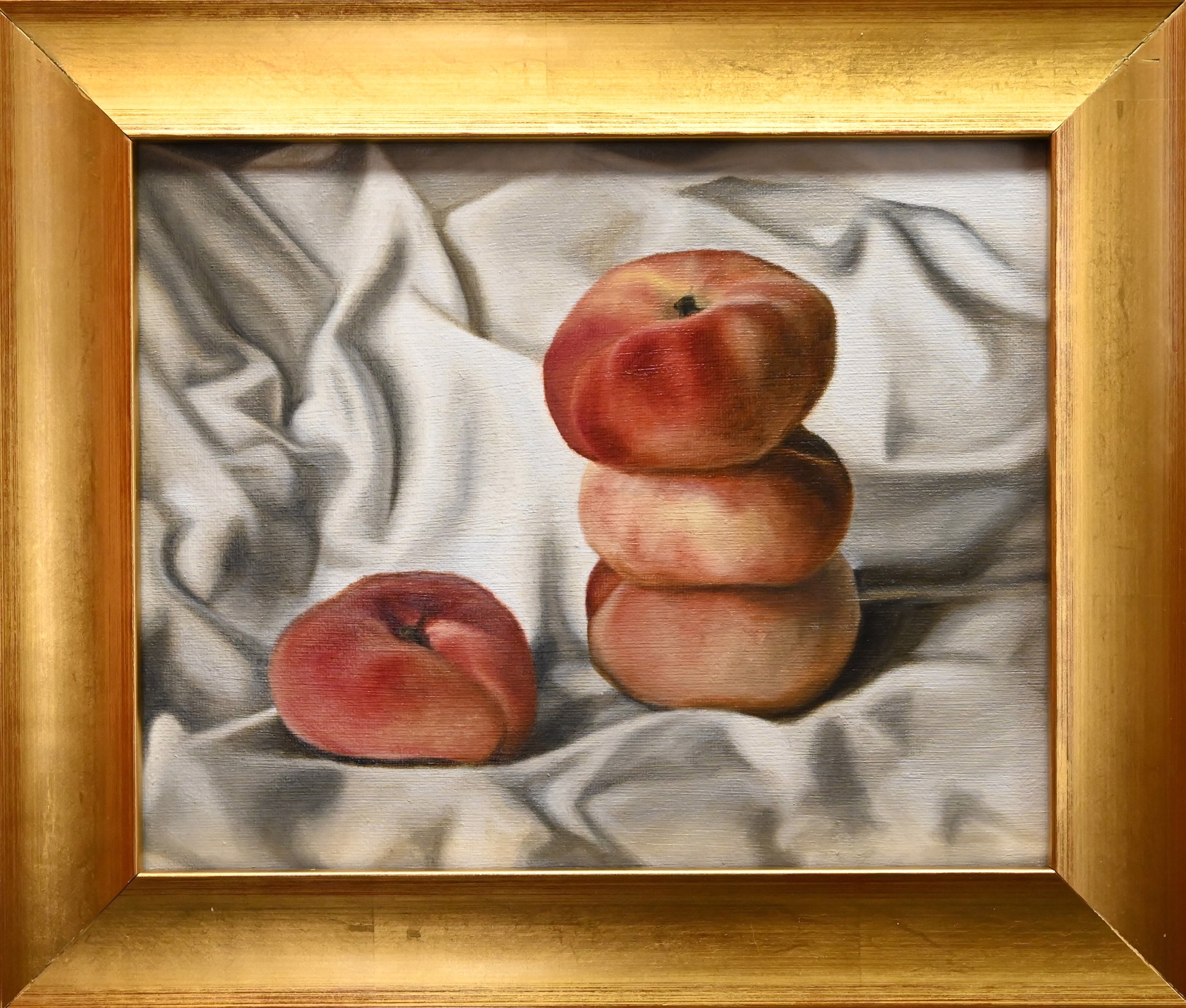 Stack of Donut Peaches by Jordan Baker