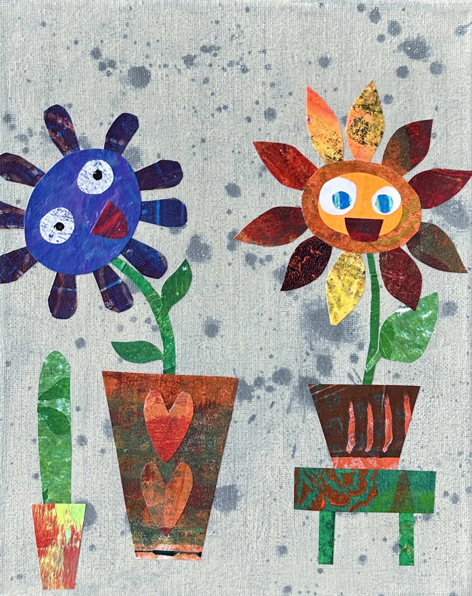 Happy Plants by Rebecca O'Brien