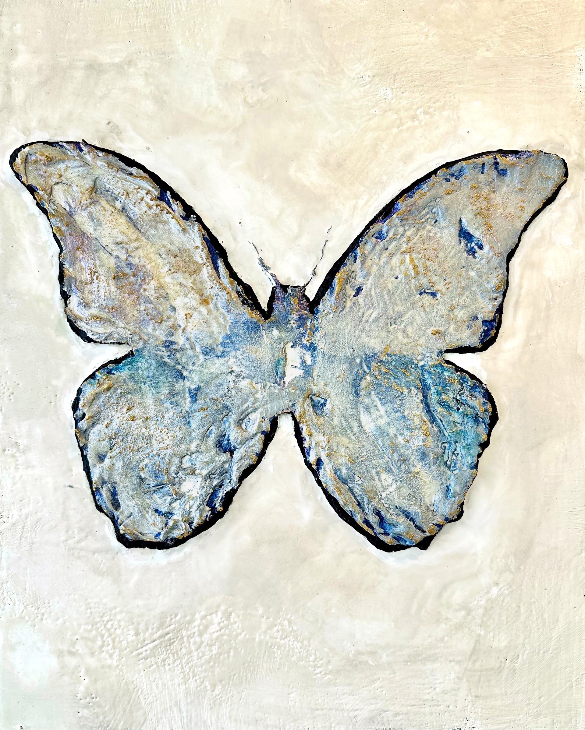 White Morpho II by Meredith Pardue