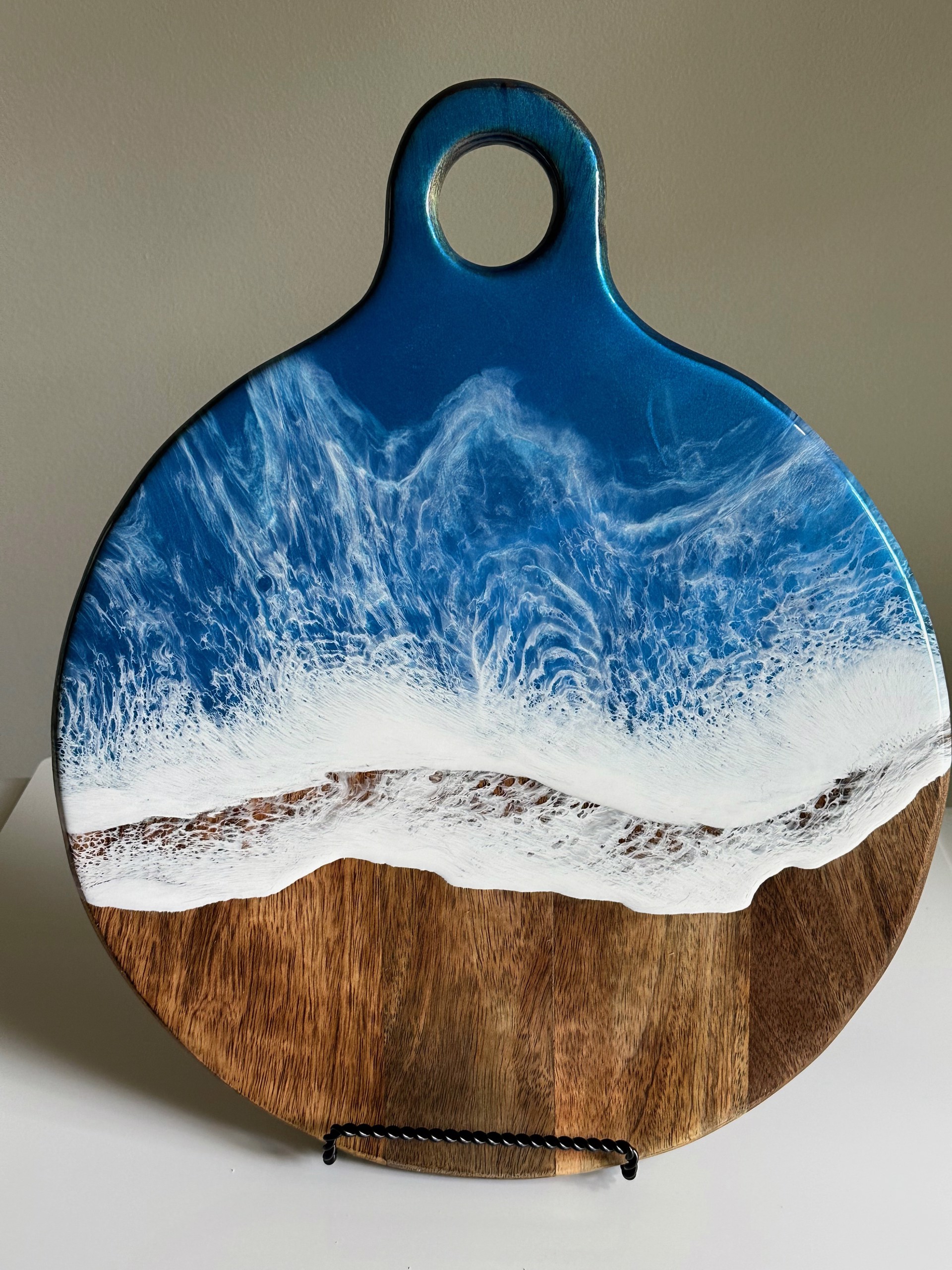 Resin and Wood Charcuterie Board MSM23-26 by Mary Duke McCartt