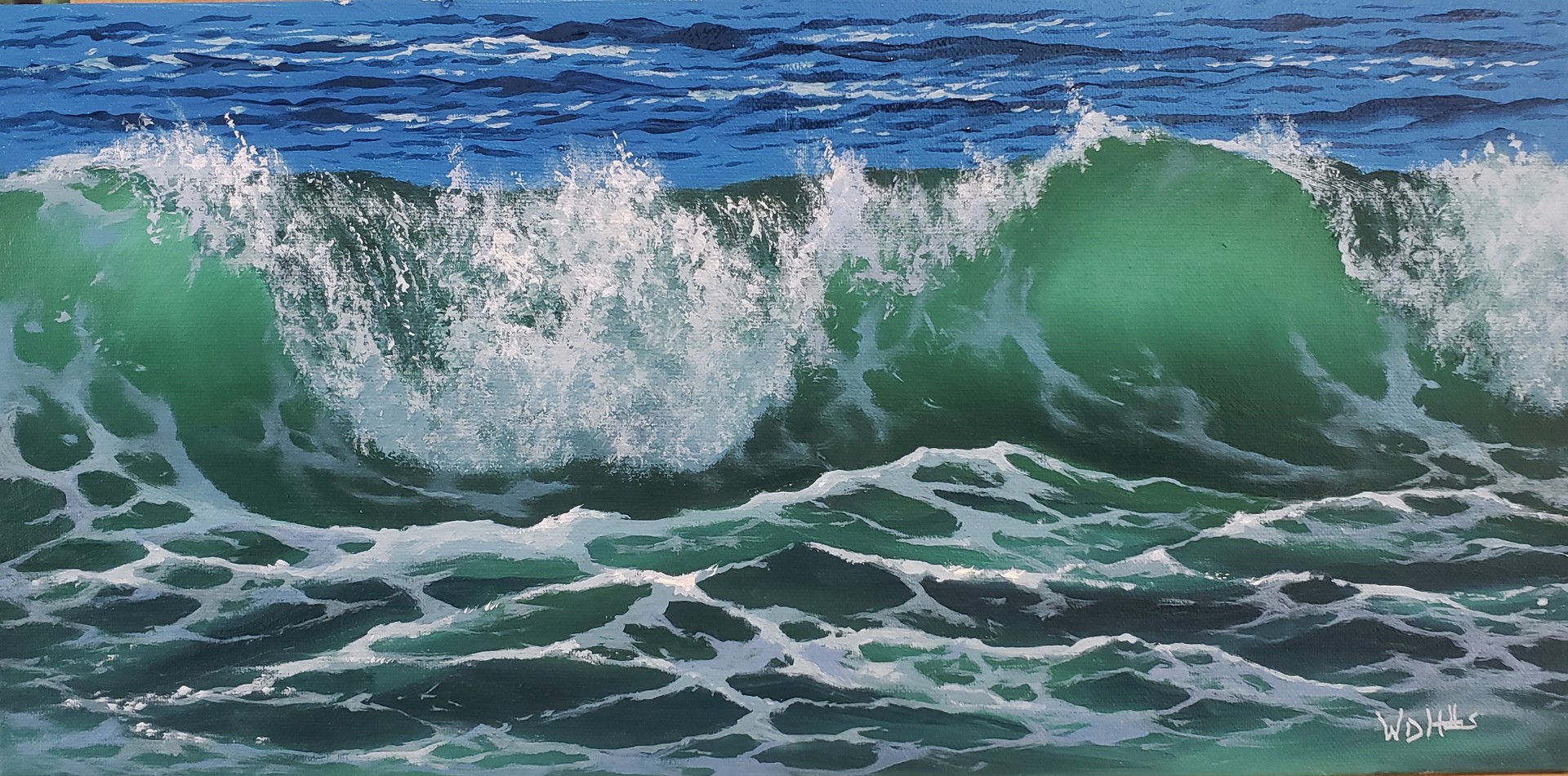 Breaking Wave by William D. Hobbs
