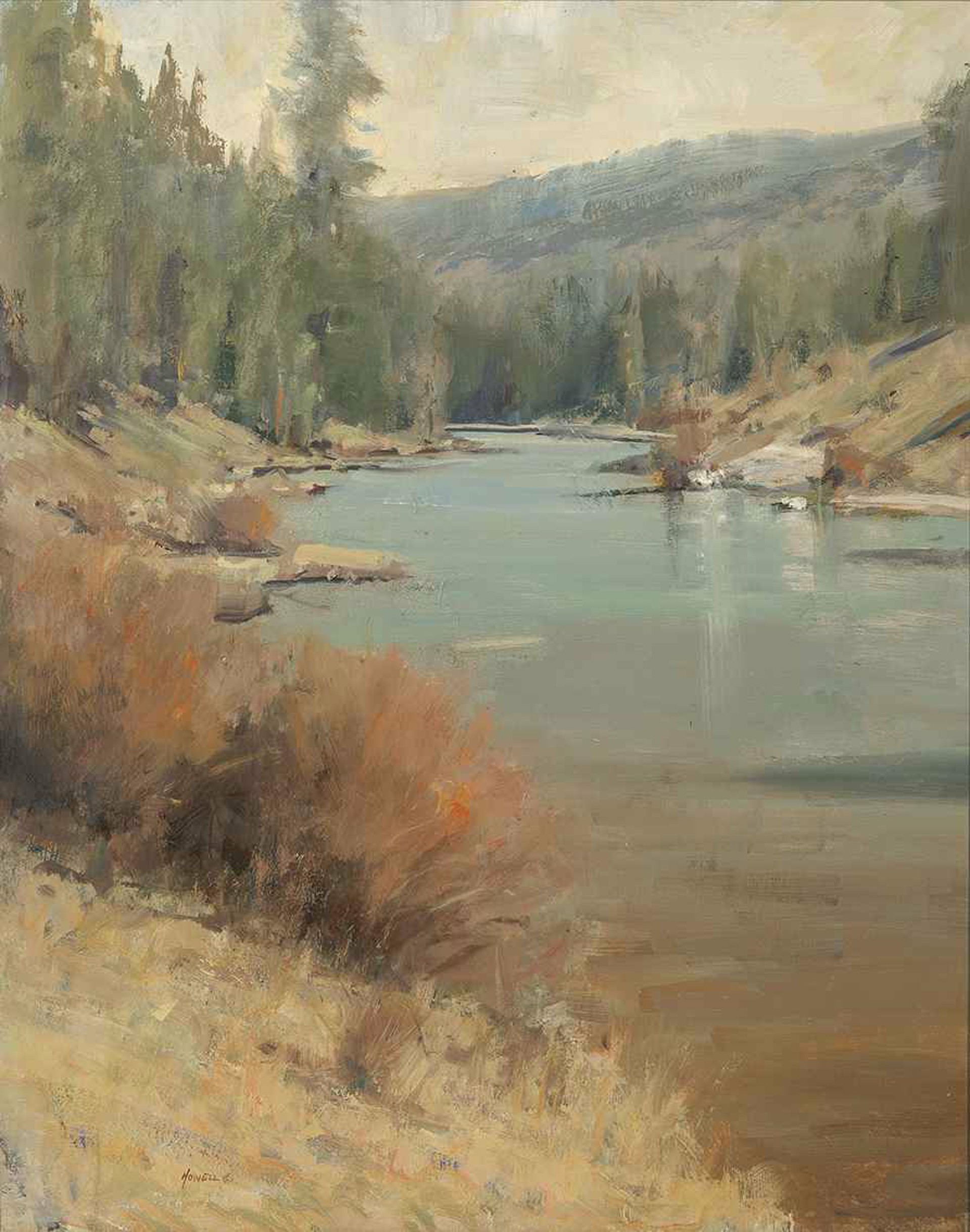 Untitled (Hoback Morning) by Rick Howell