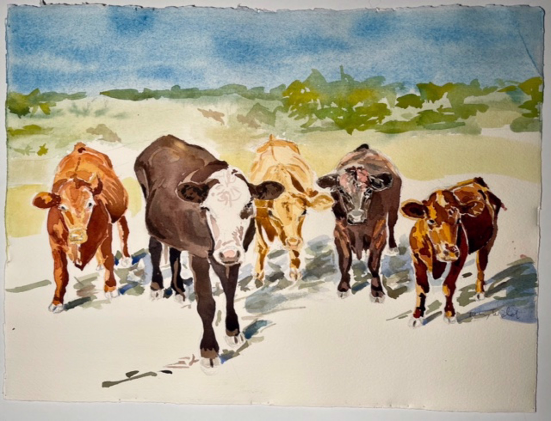 In Odessa's Pasture by Terry Walch