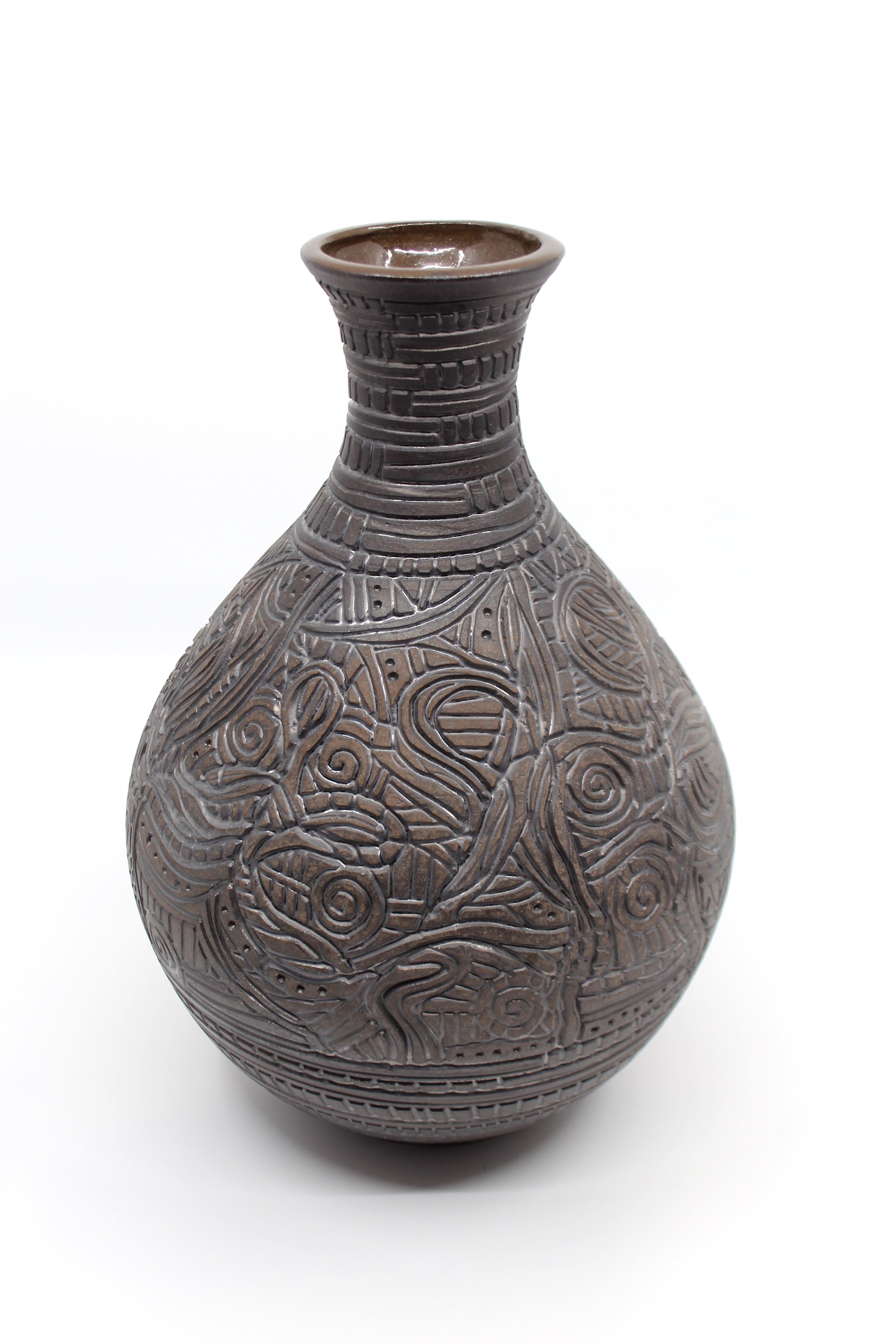 Chocolate Vase IV by Heather Bradley