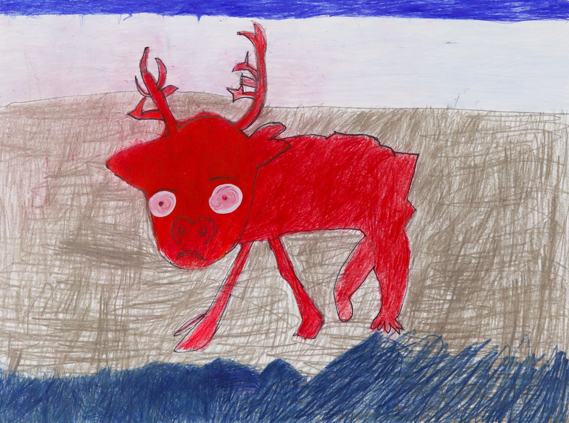 Reindeer by Duane Blacksheare-Staton