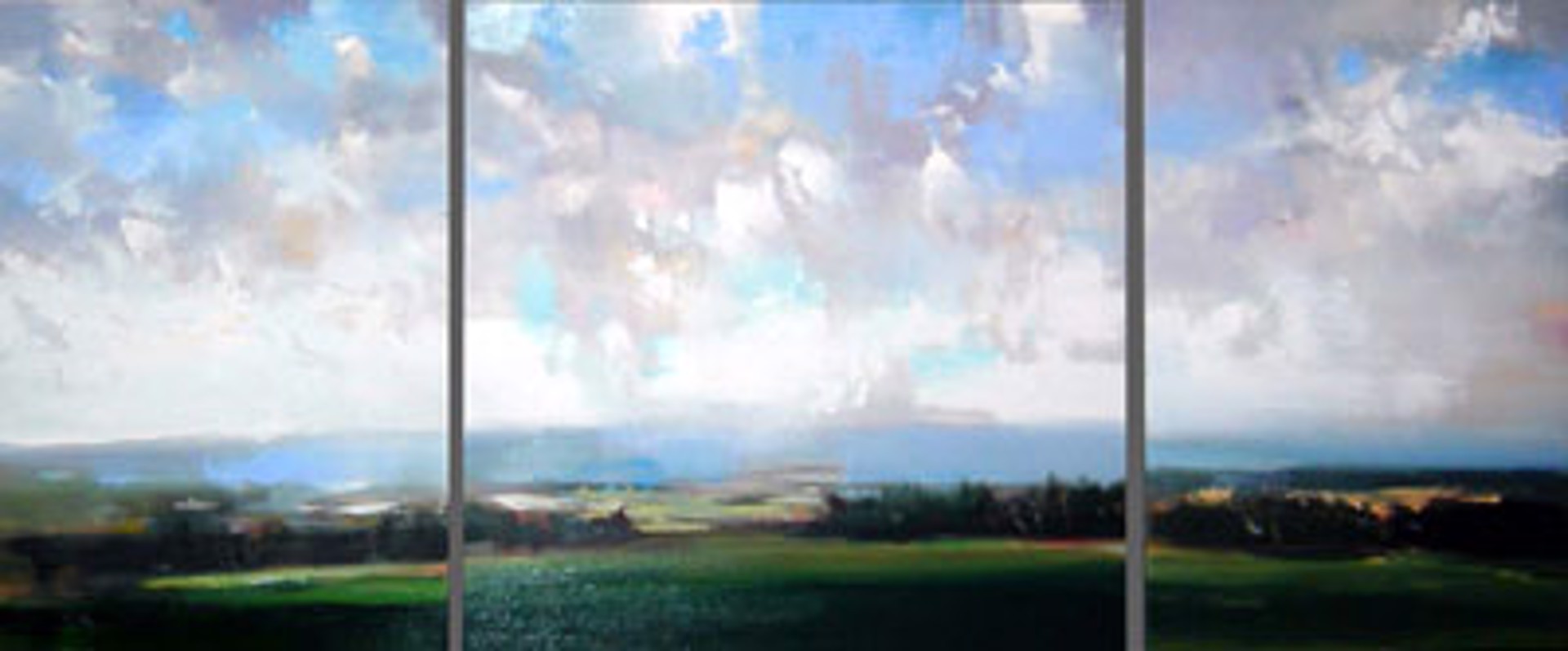 Lifting Clouds Triptych by Craig Mooney
