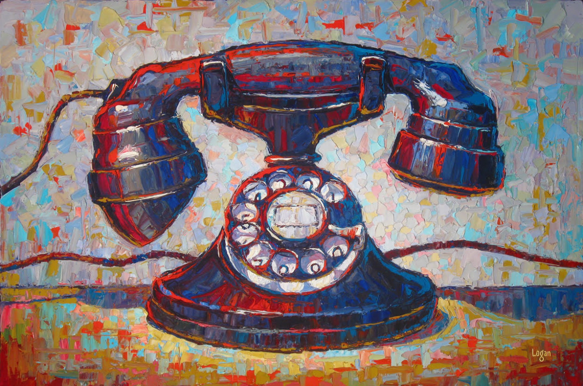 Western Electric Telephone by Raymond Logan