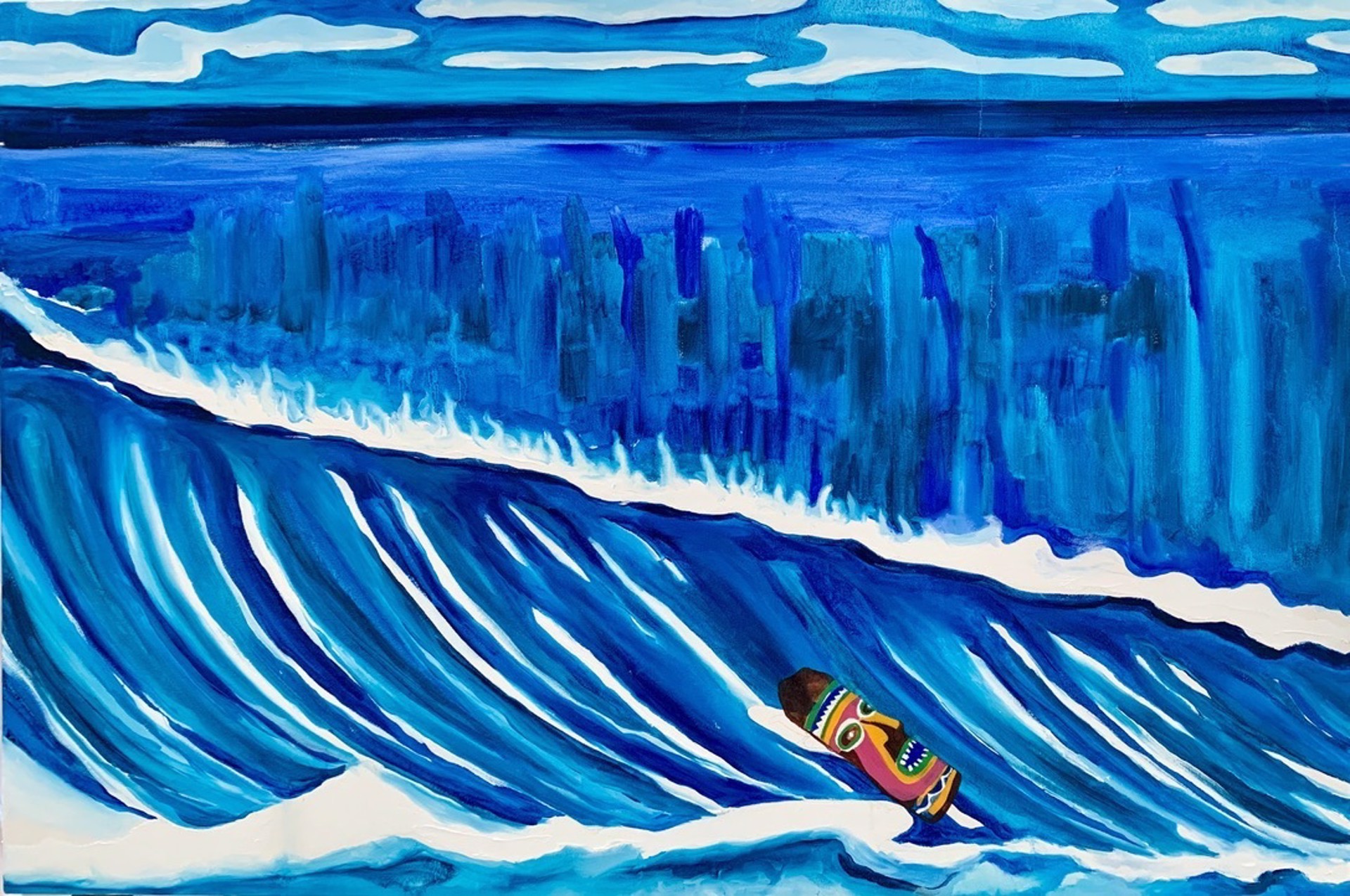 Surf Tiki by Jennifer Clifford Danner