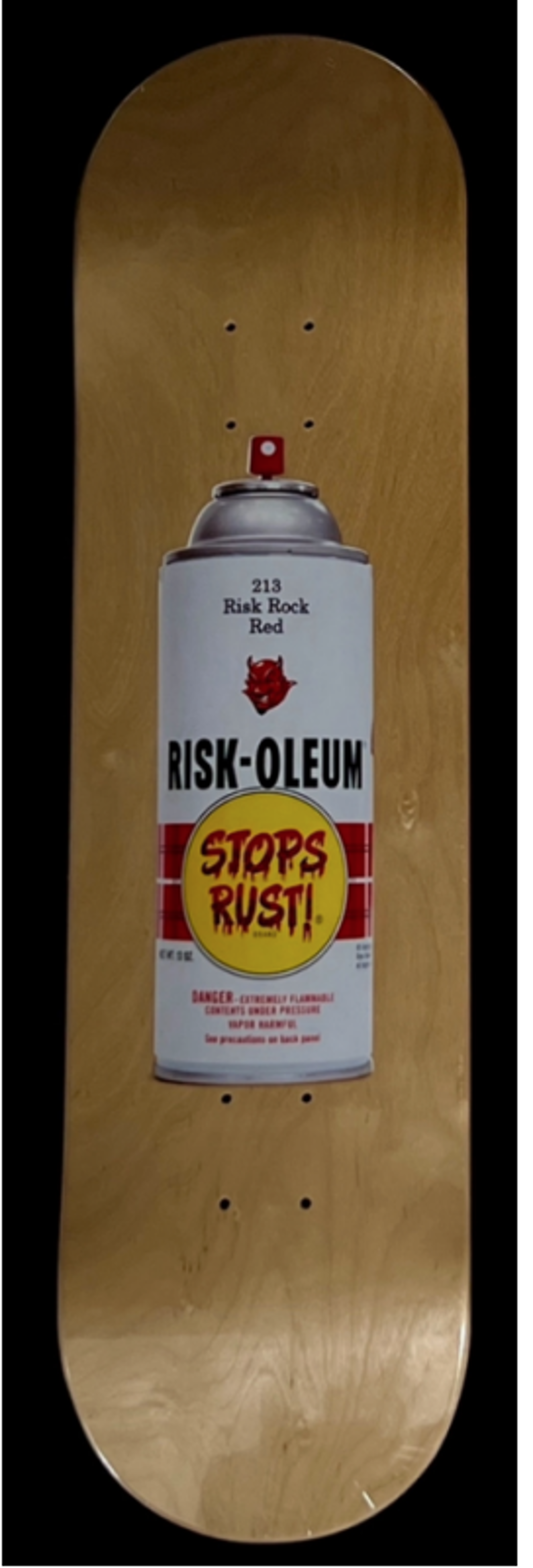 Riskoleum Skate deck by RISK