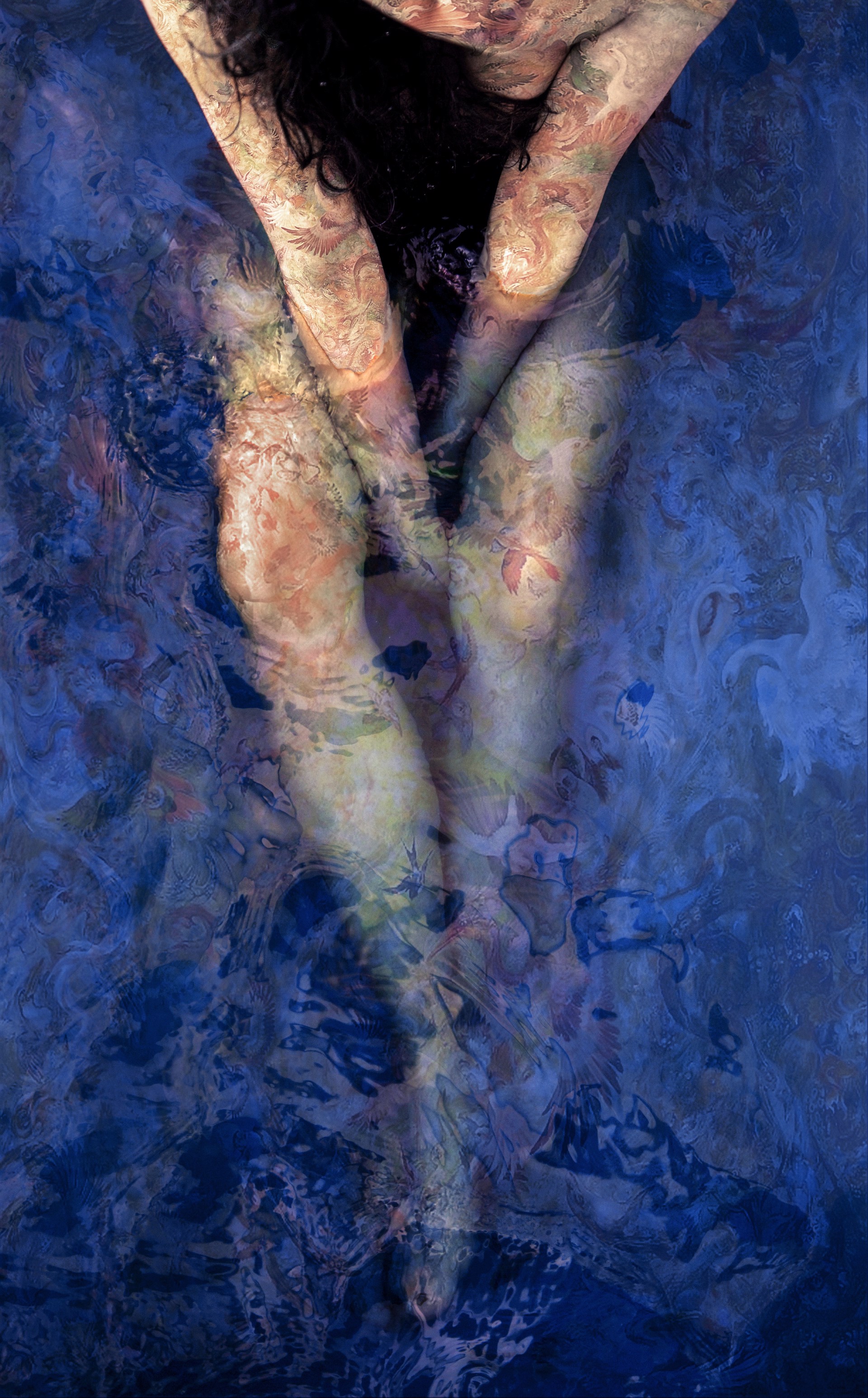 Deep in Blue by Nahal Rostami