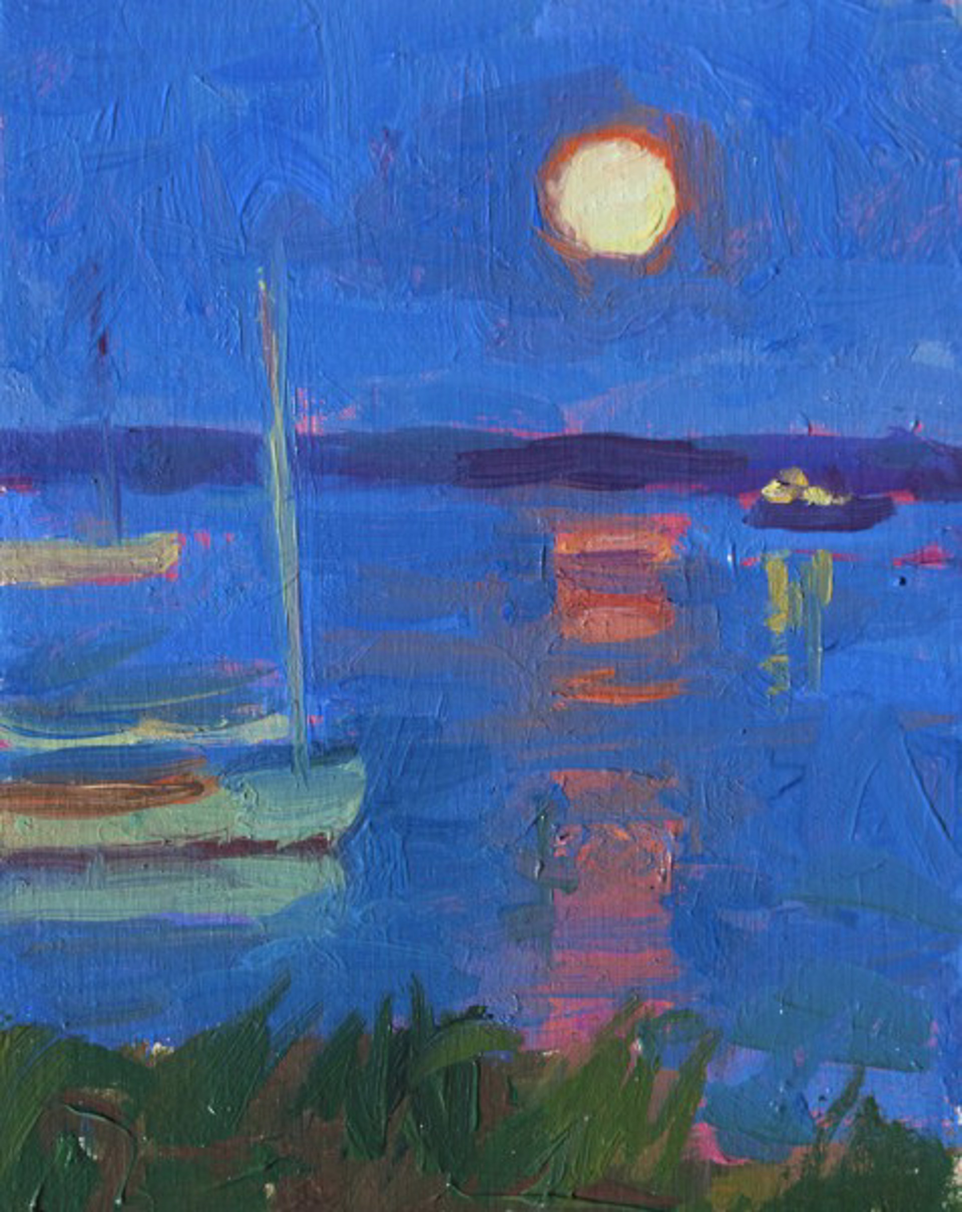 Moonrise in the Blue by Simie Maryles