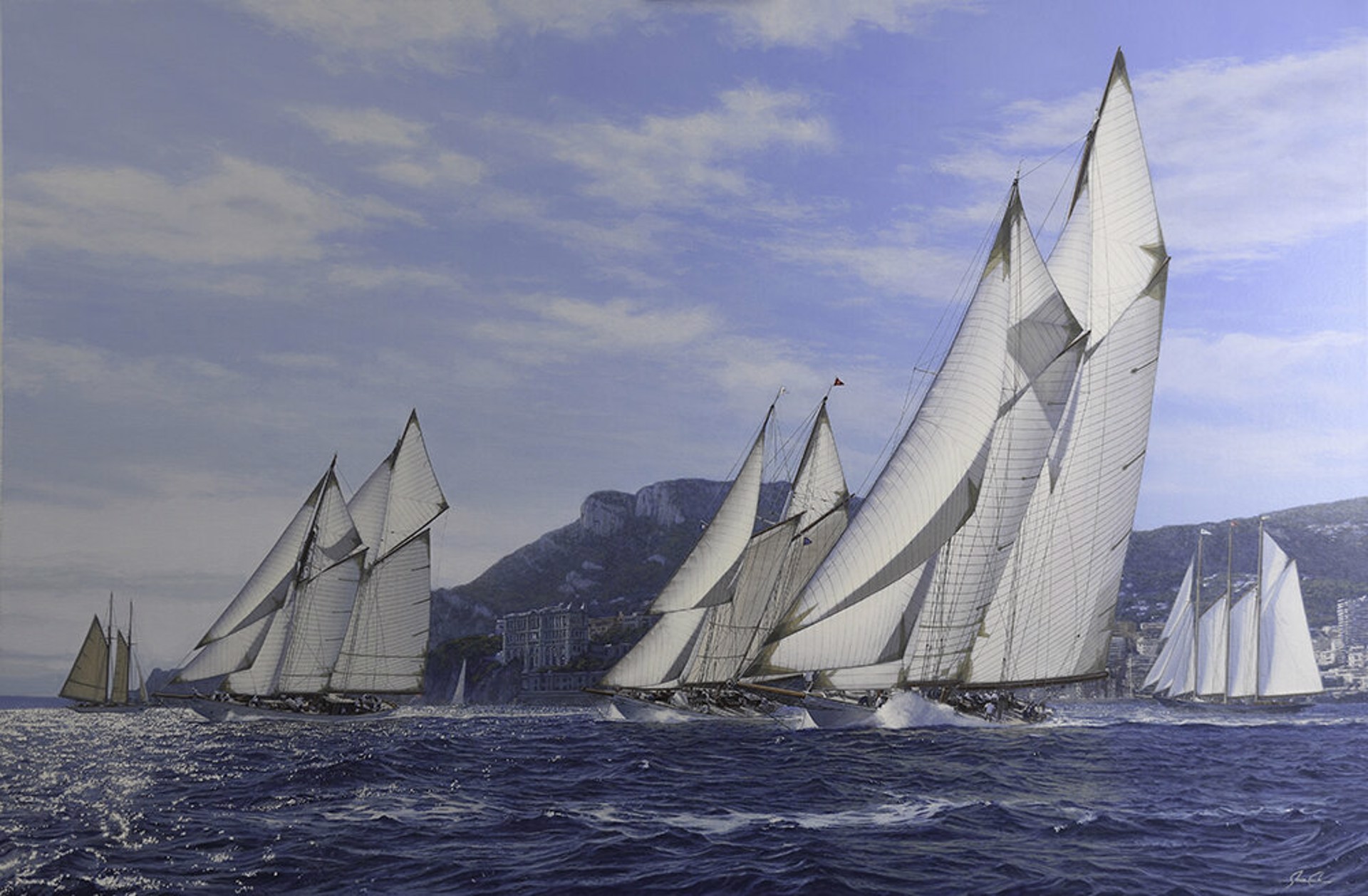 The Great Schooner Race Monaco Classics by Shane Michael Couch