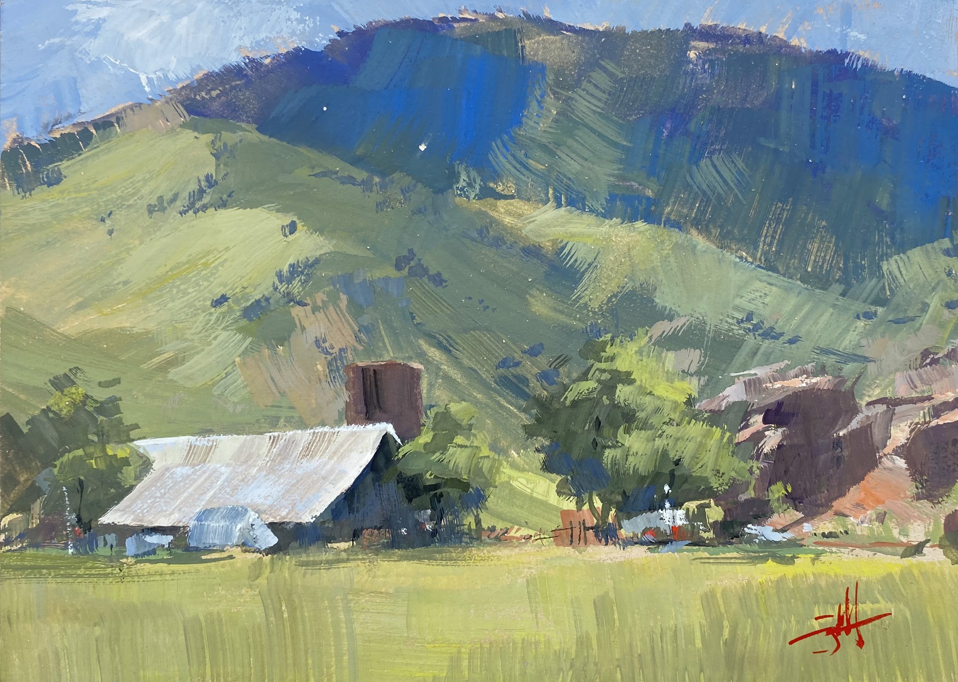 Red Rocks Farm by Judd Mercer