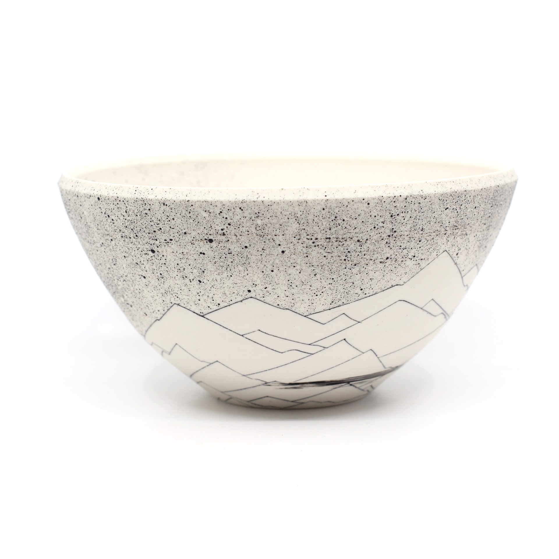 Mountain Sky Bowl by Bianka Groves