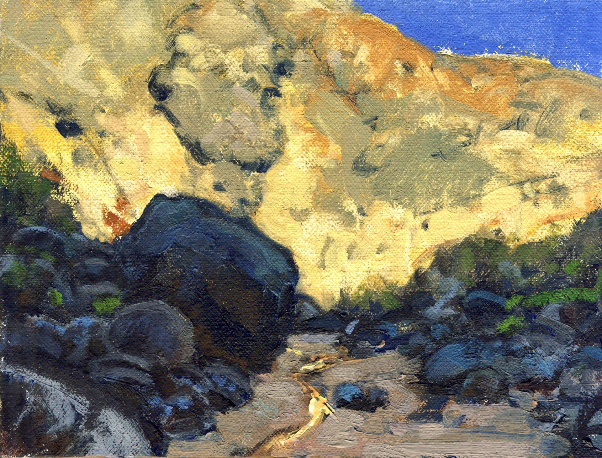 Desert Streamlet by Bill Gallen
