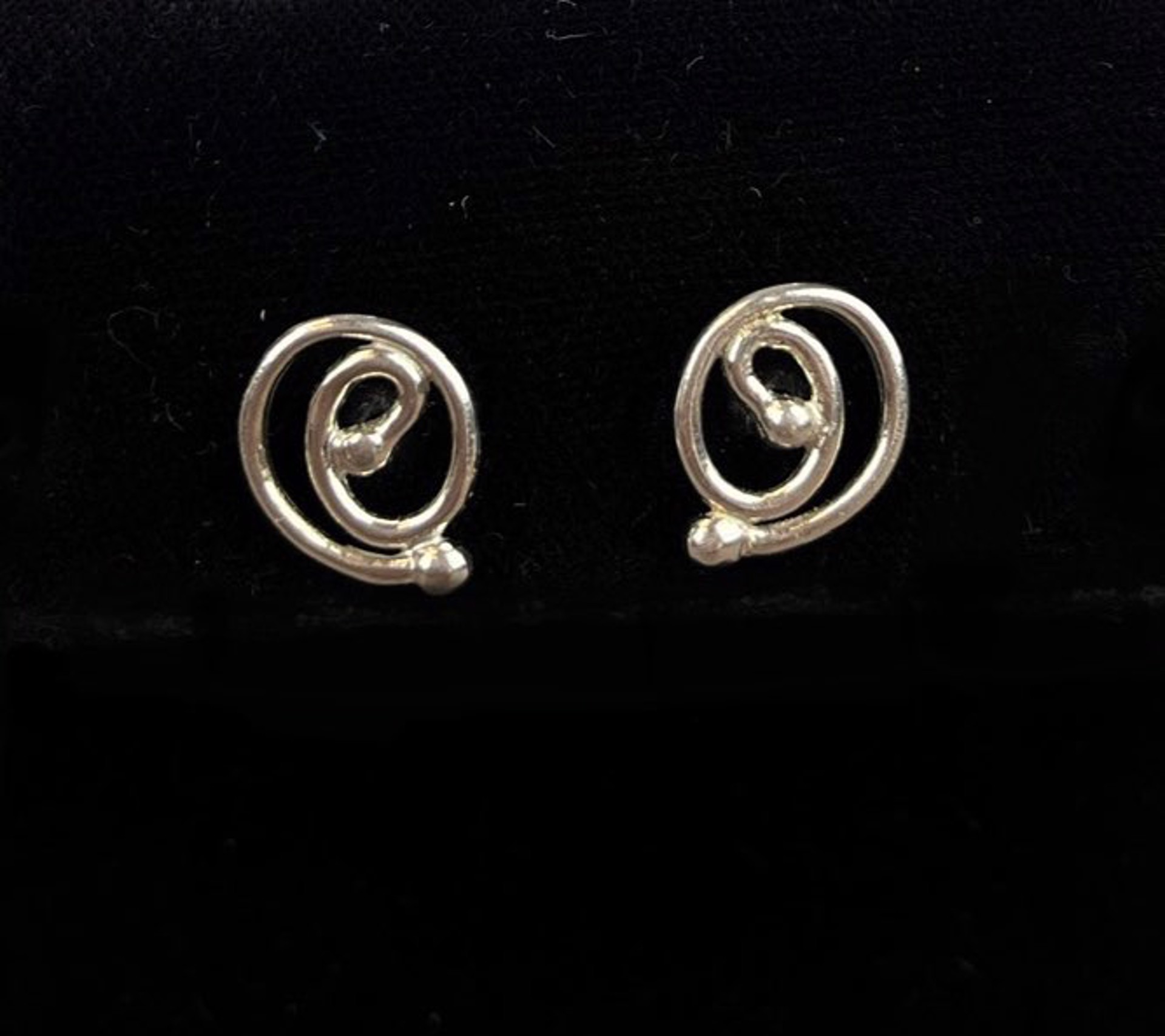 Swirl Earrings by Nichole Collins