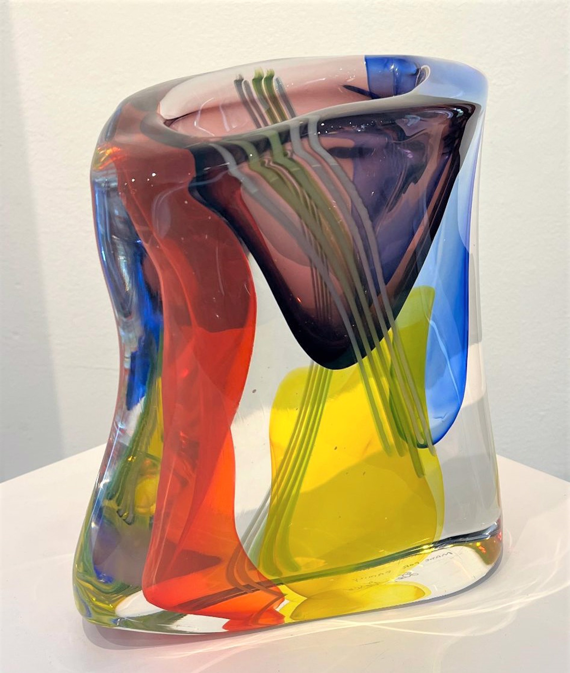 Multicolored Vase by Silvano Signoretto