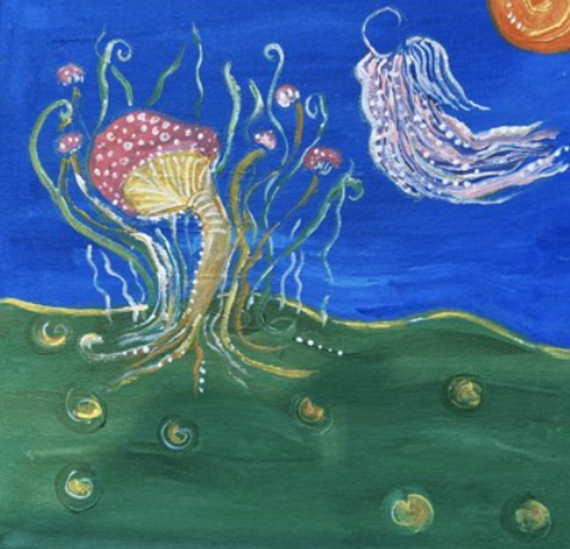 Mushrooms by Solange Singer