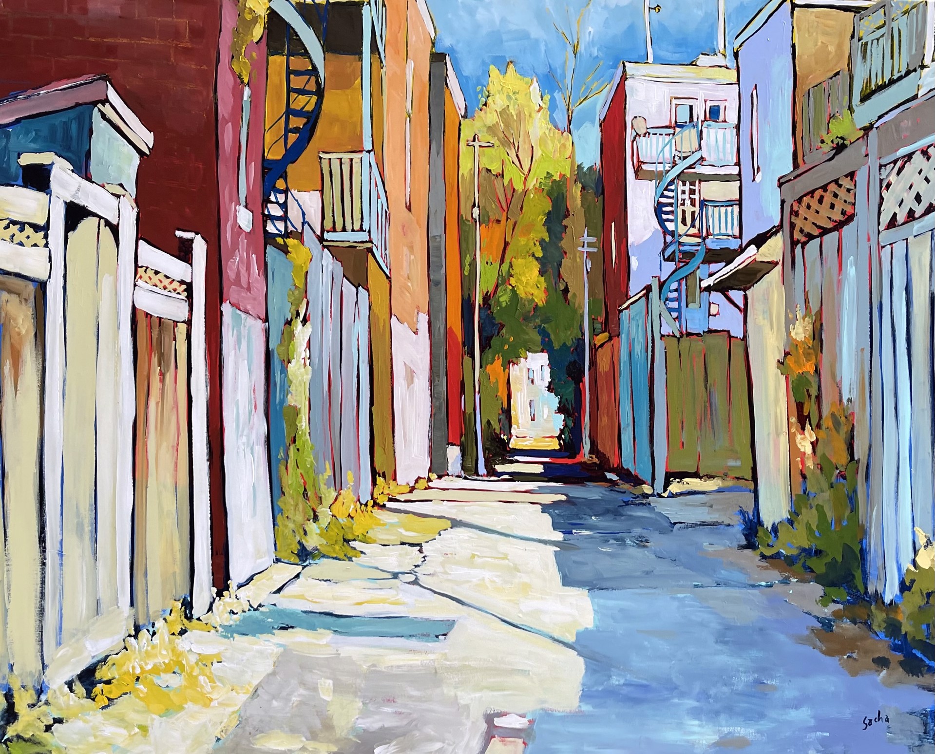 Happy Morning Alley 6124612 by Sacha Barrette