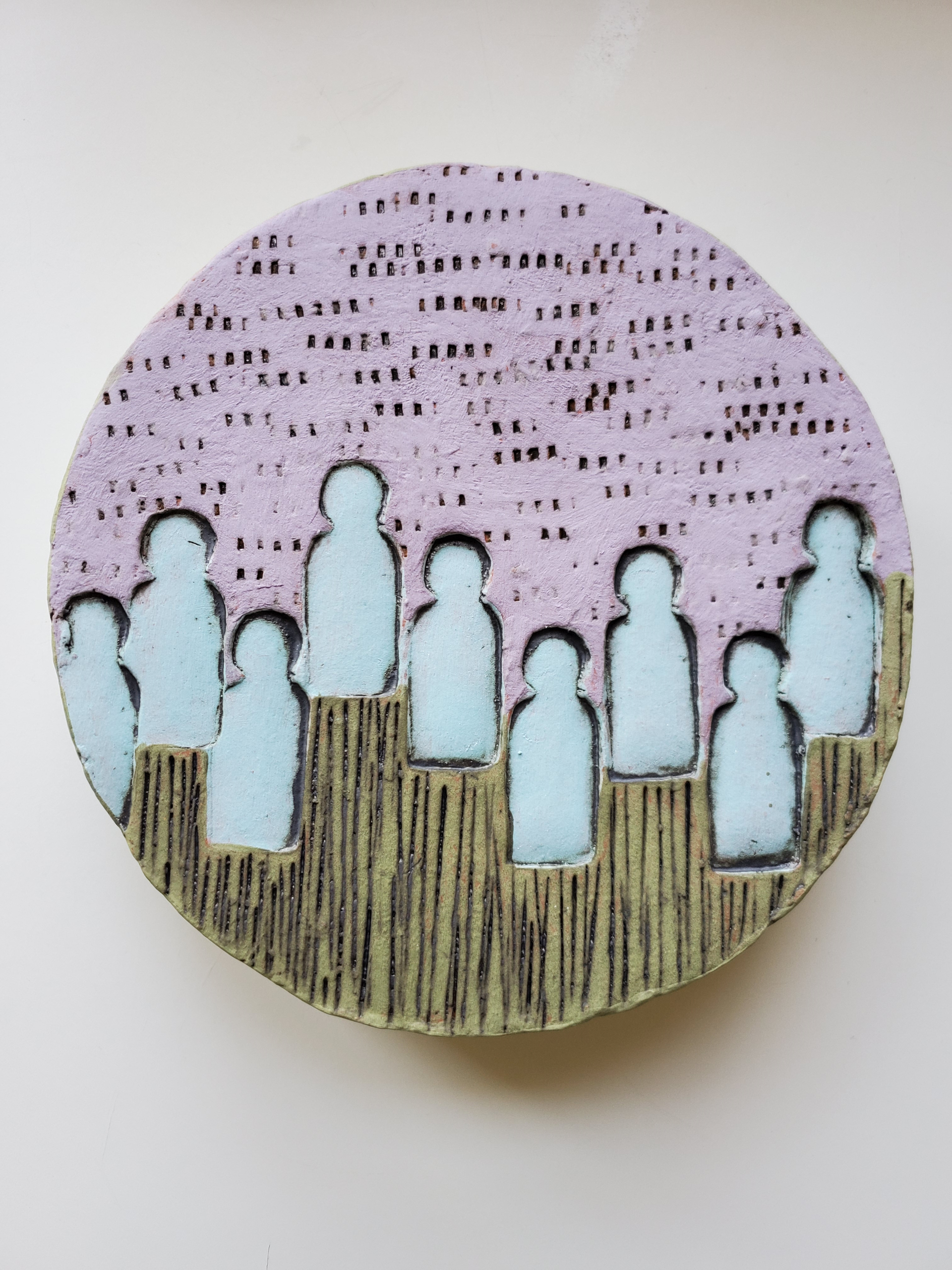 Medium Ceramic Social Circle by Cassie Butcher
